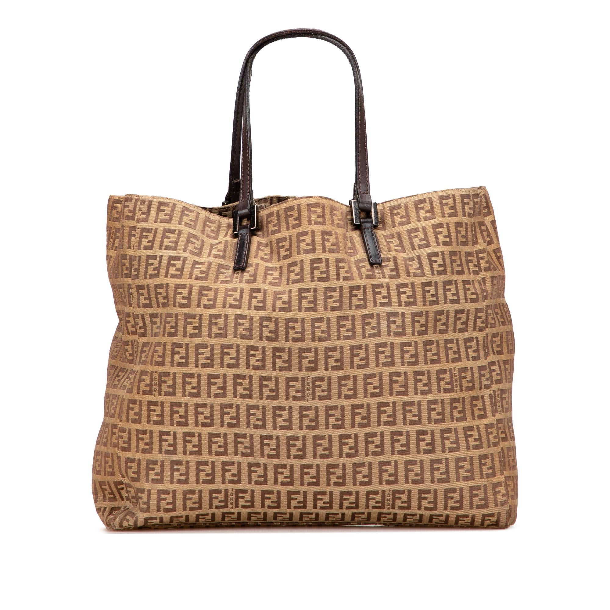 Fendi Zucchino Canvas Tote