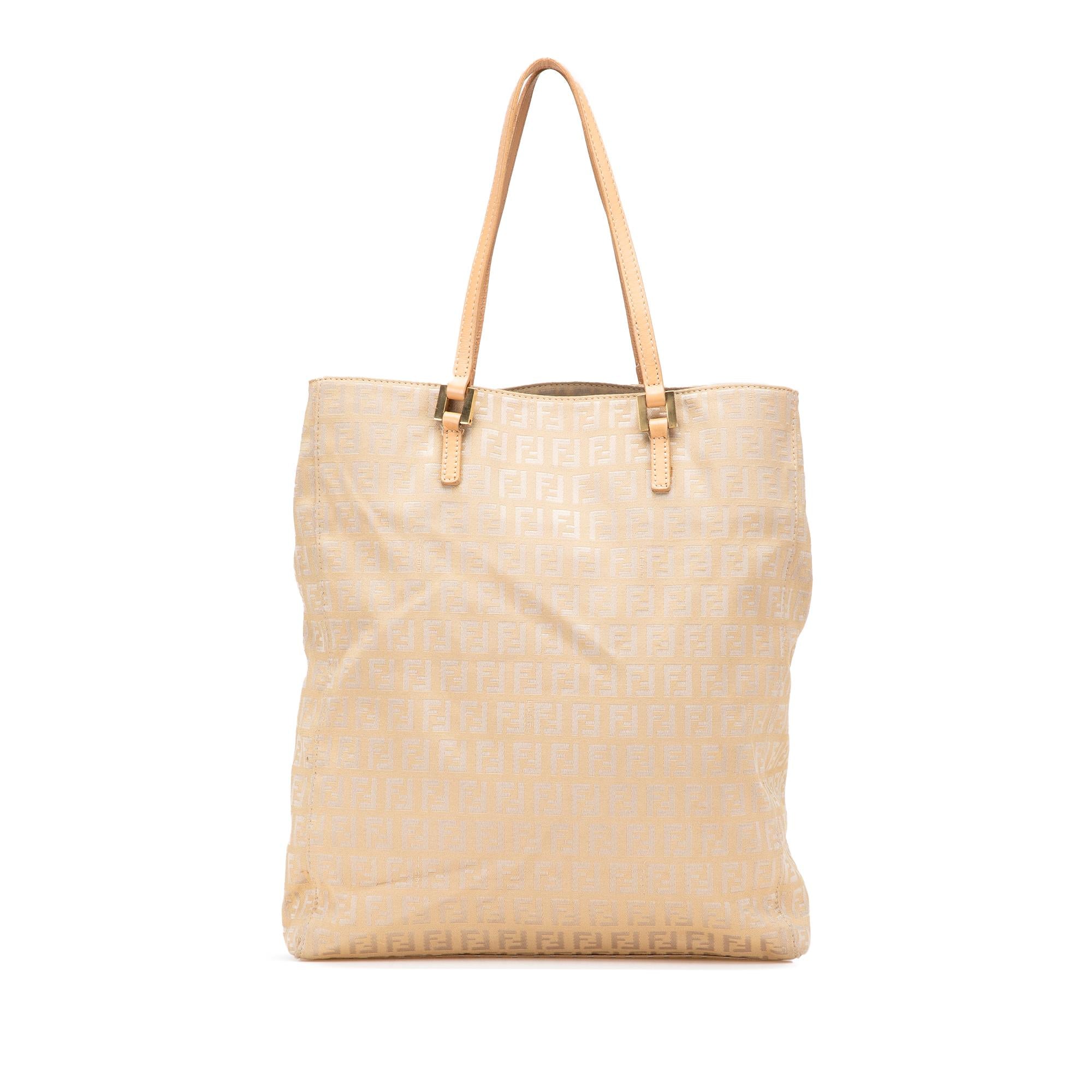 Fendi Zucchino Canvas Tote