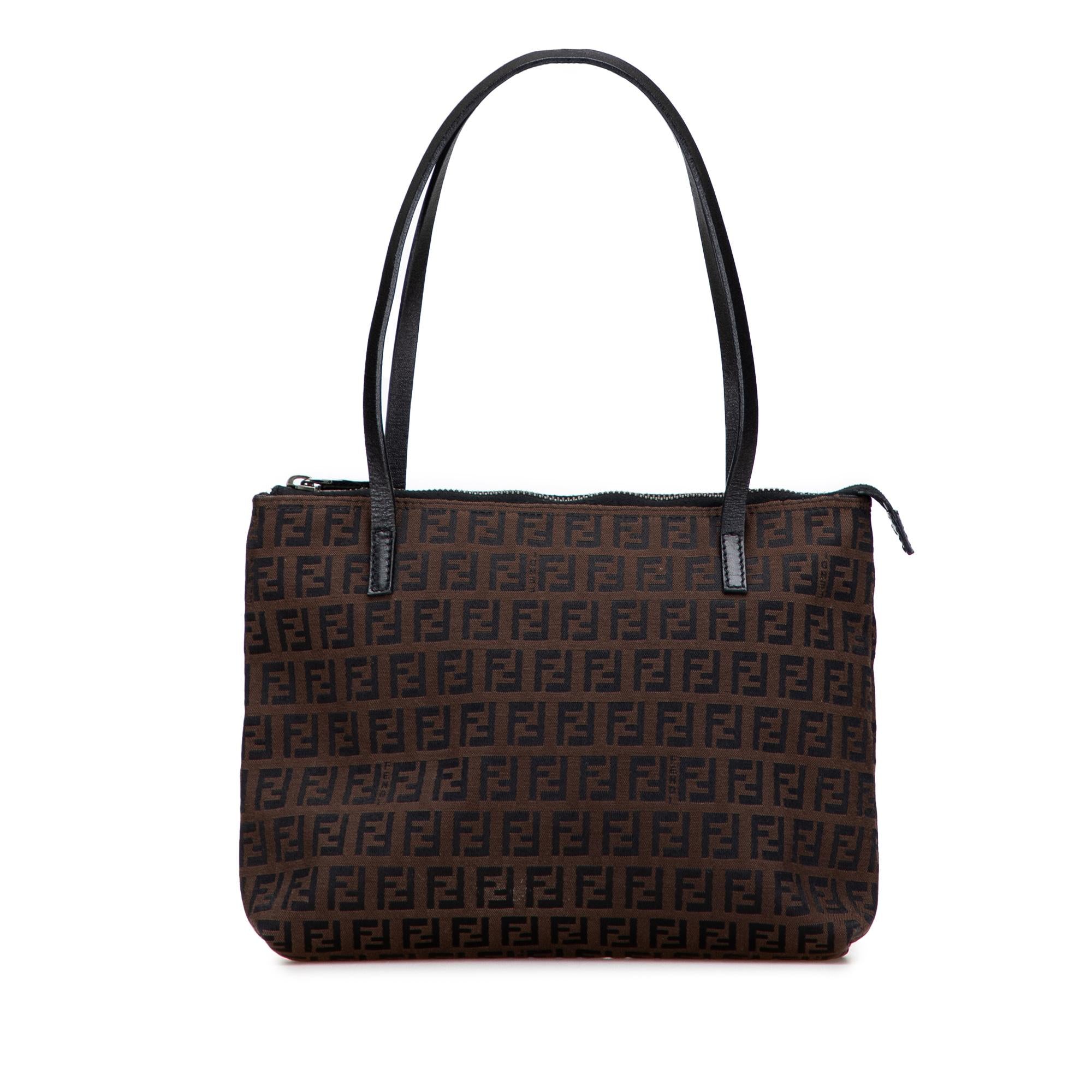 Fendi Zucchino Canvas Tote