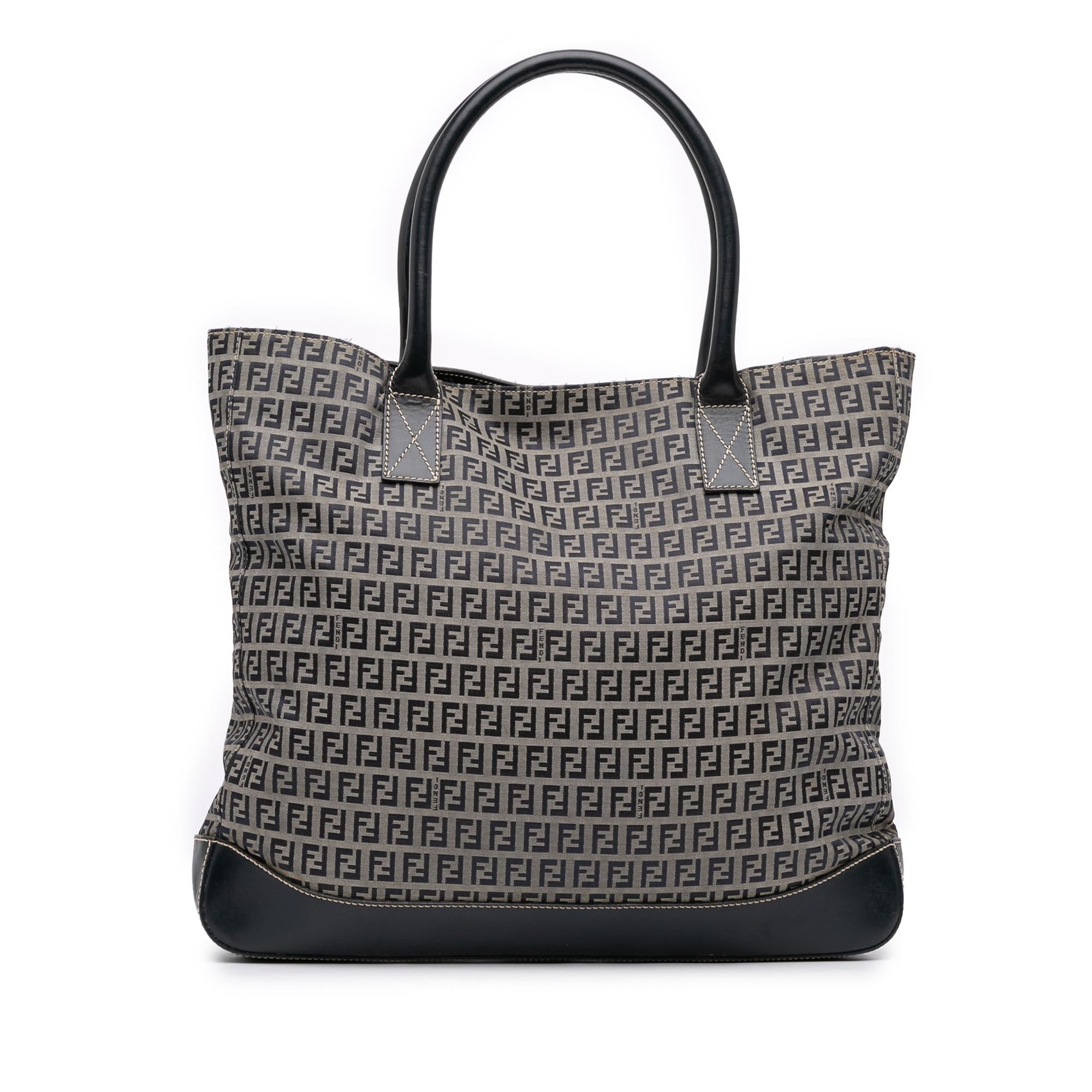 Fendi Zucchino Canvas Tote