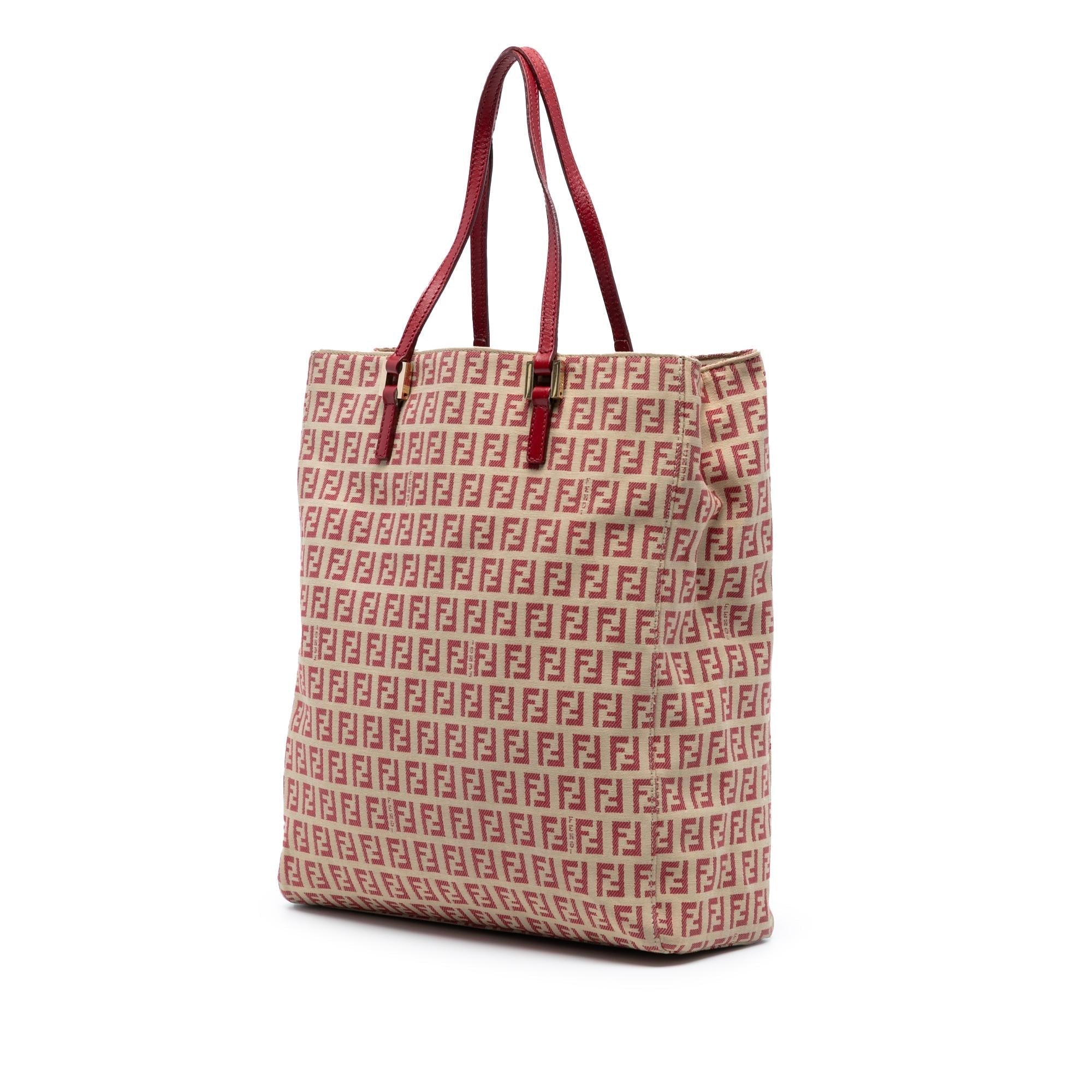 Fendi Zucchino Canvas Tote