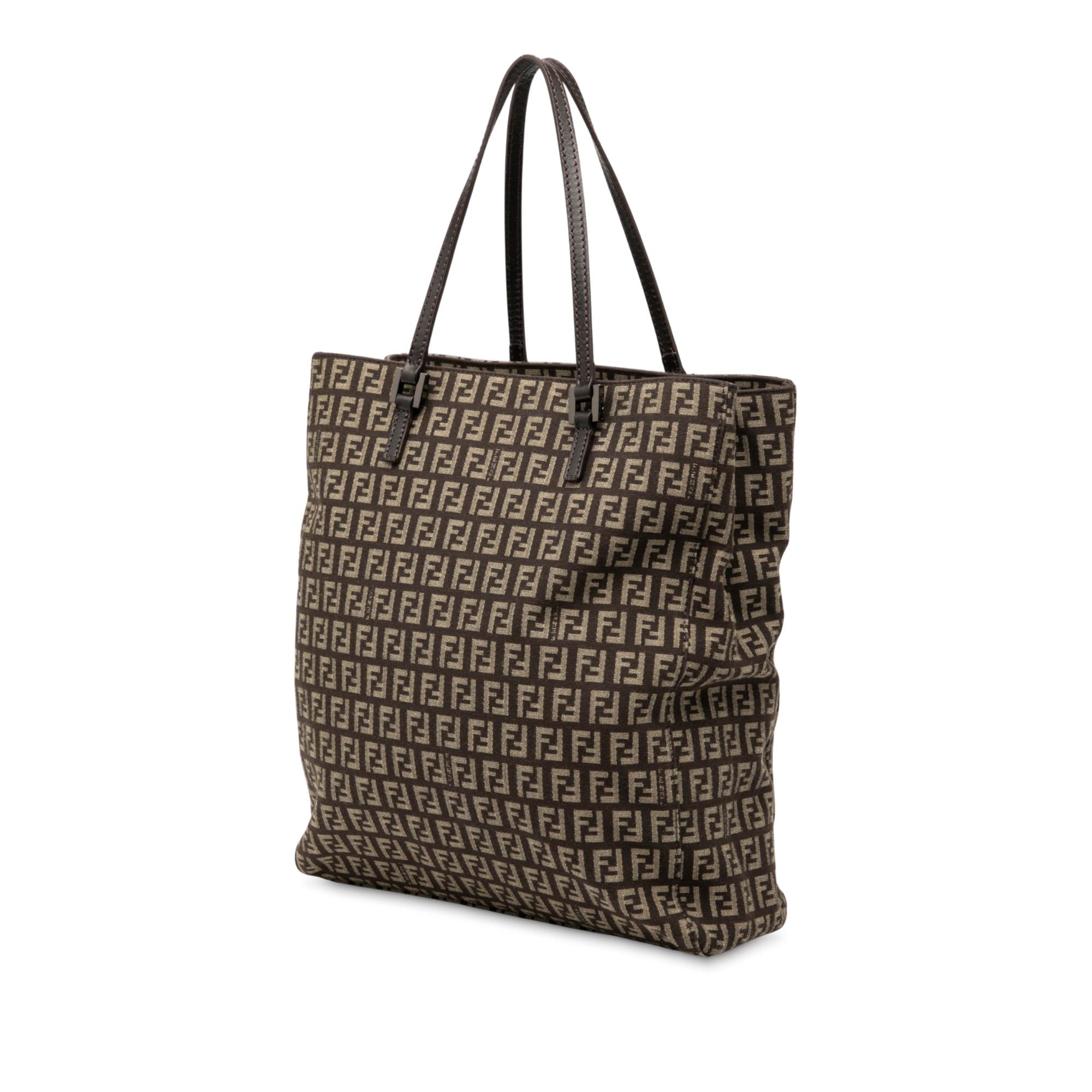 Fendi Zucchino Canvas Tote
