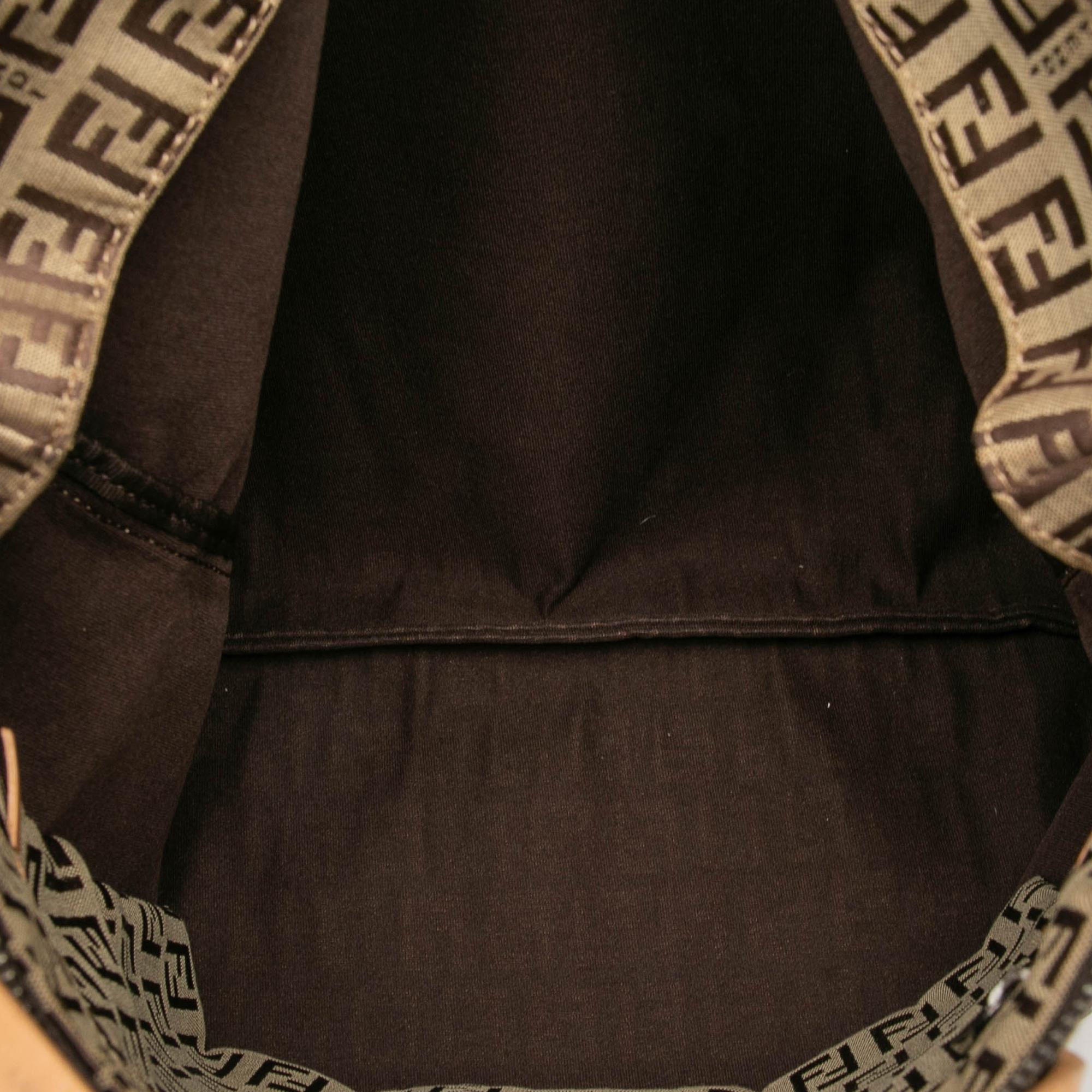 Fendi Zucchino Canvas Tote
