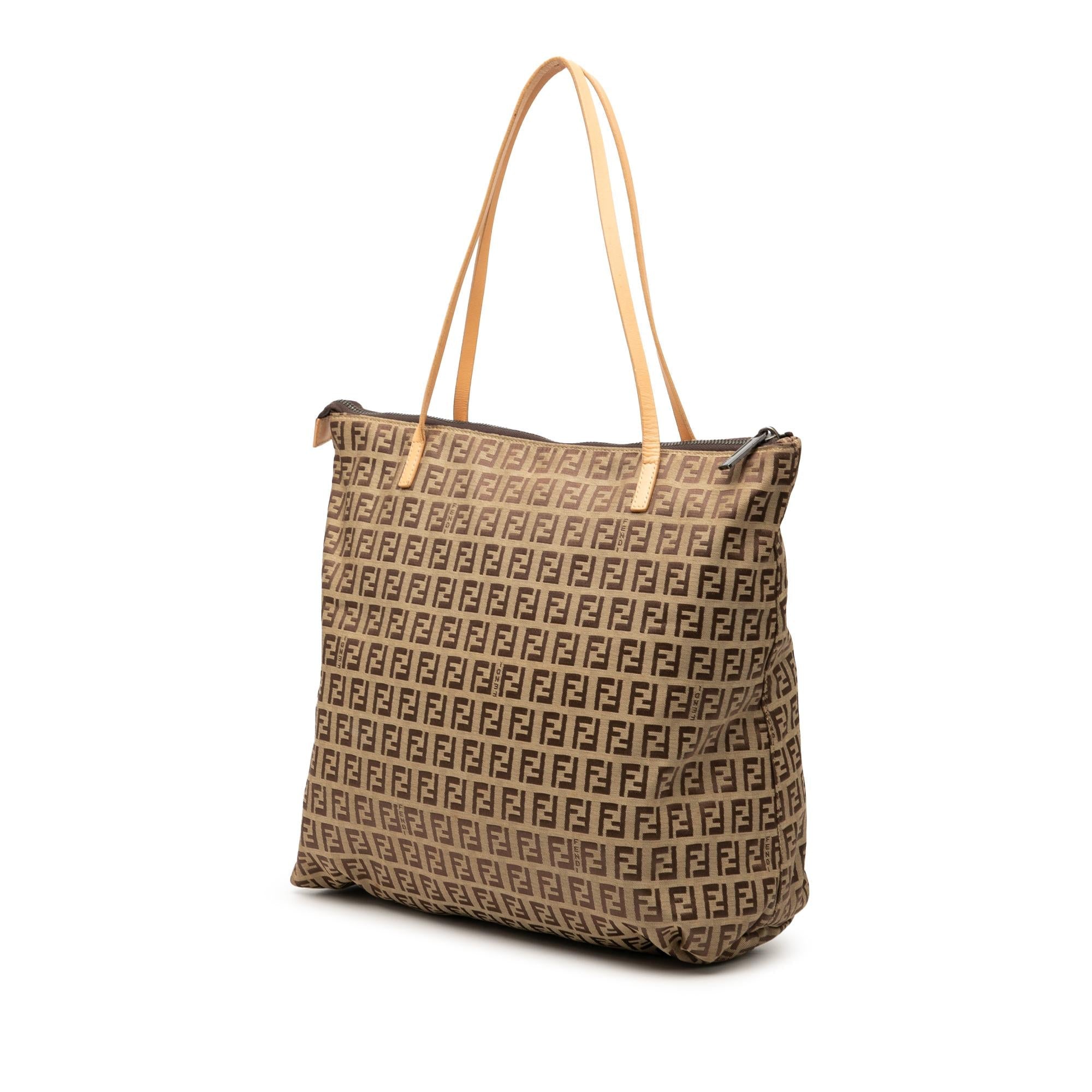 Fendi Zucchino Canvas Tote