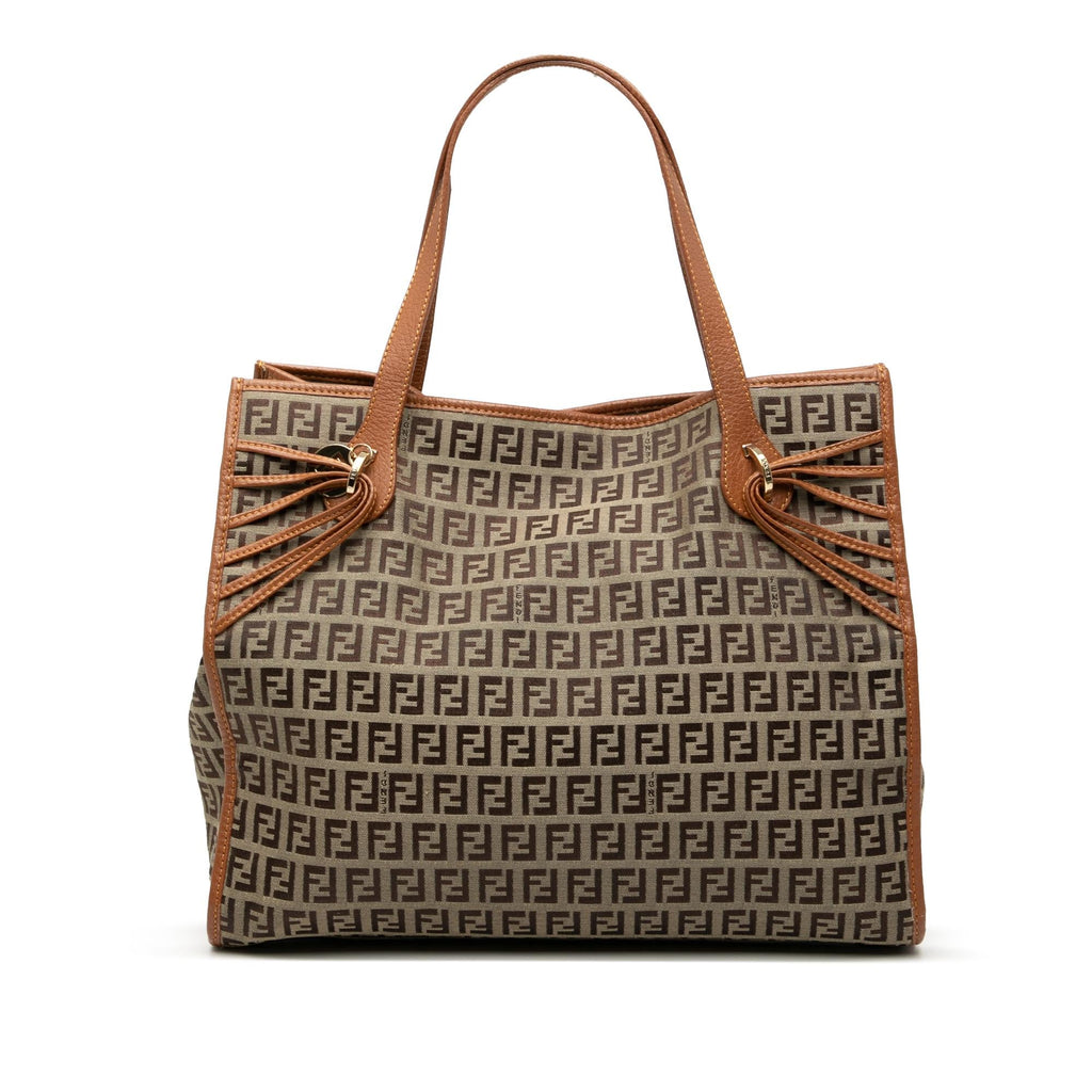 Fendi Zucchino Canvas Tote