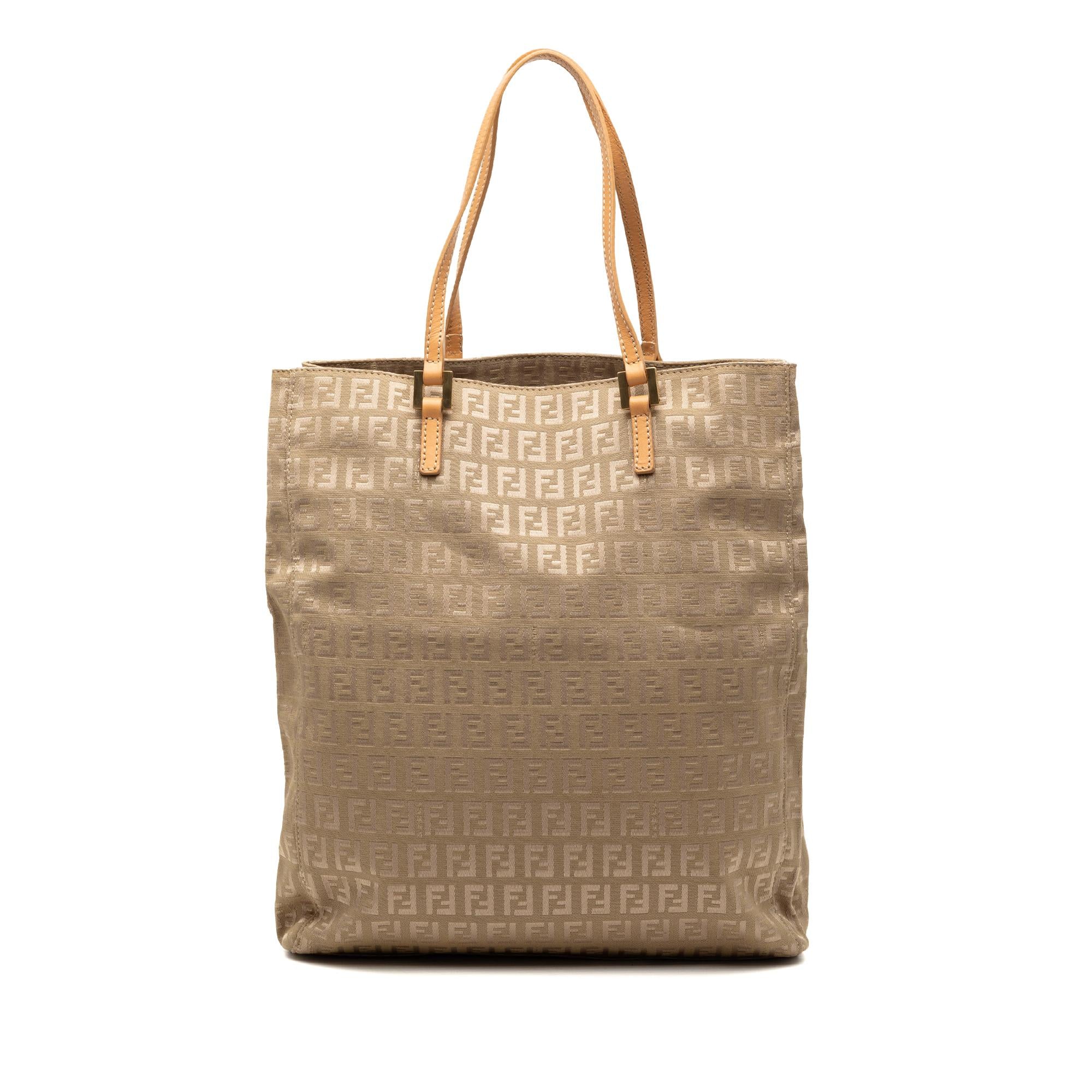 Fendi Zucchino Canvas Tote