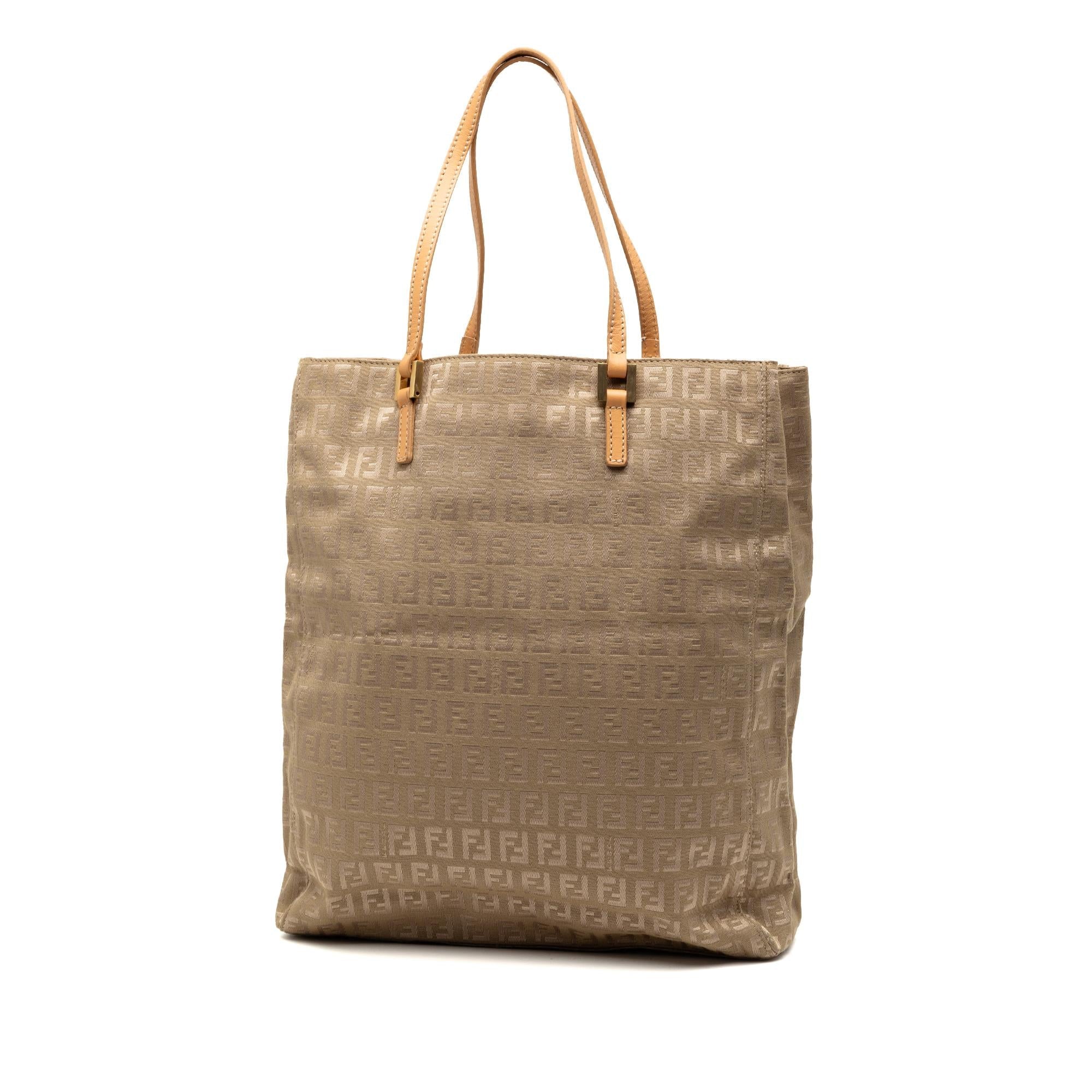 Fendi Zucchino Canvas Tote