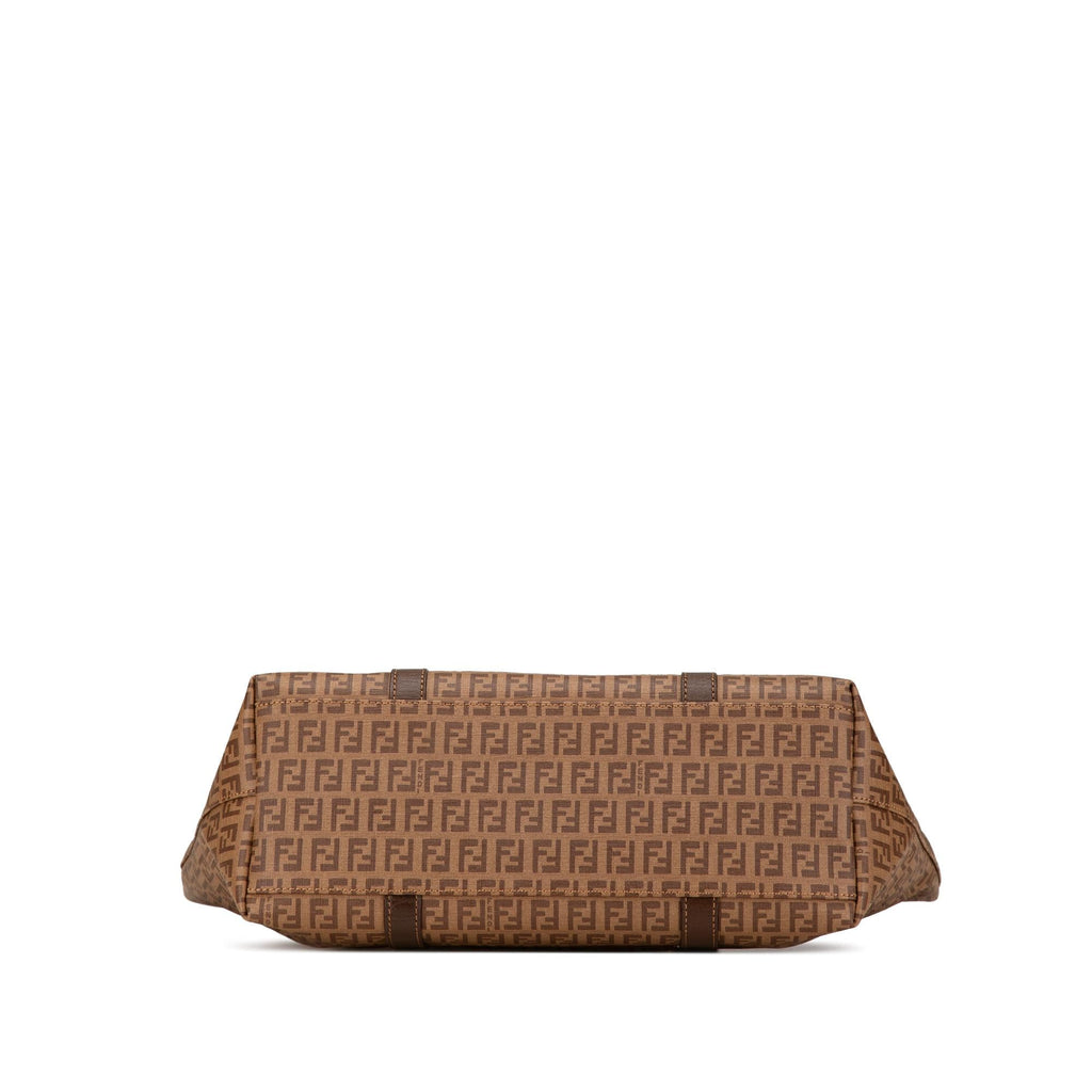 Fendi Zucchino Coated Canvas Superstar Tote