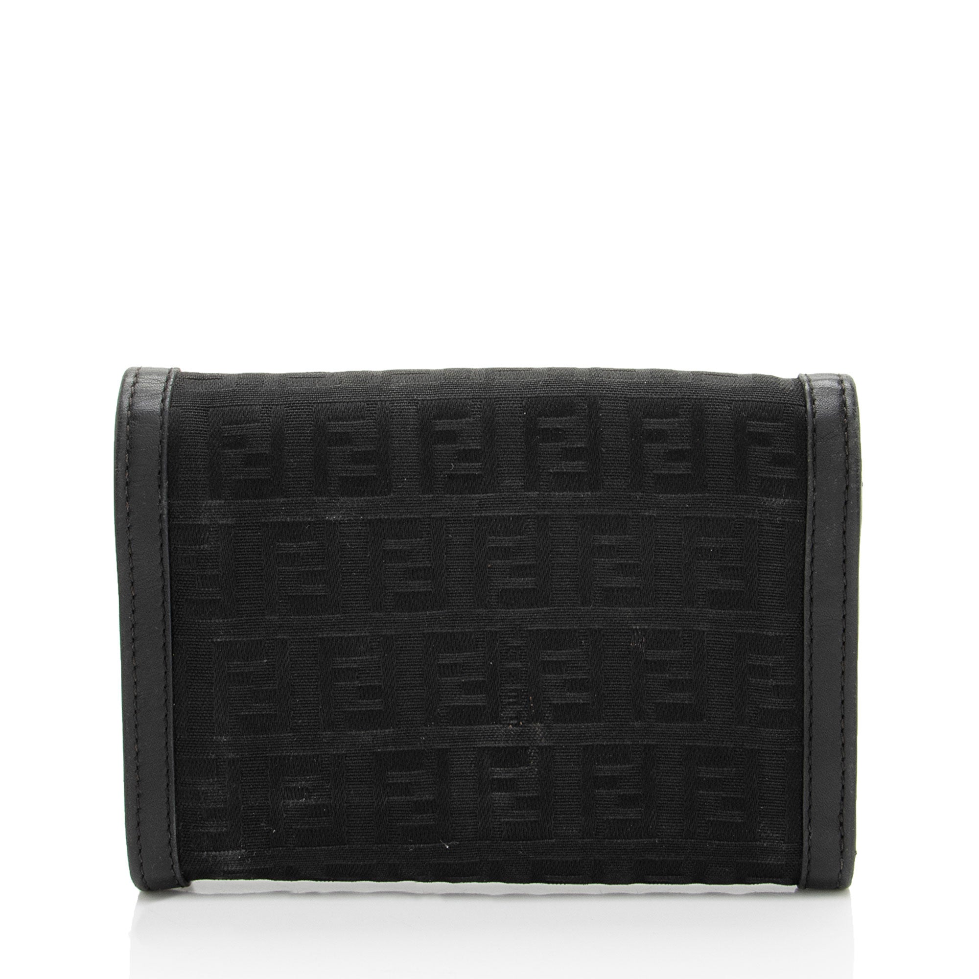 Fendi Zucchino Compact Wallet