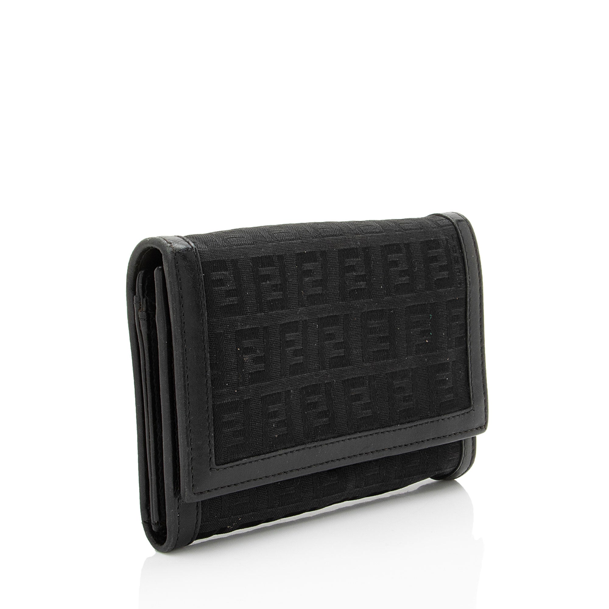 Fendi Zucchino Compact Wallet