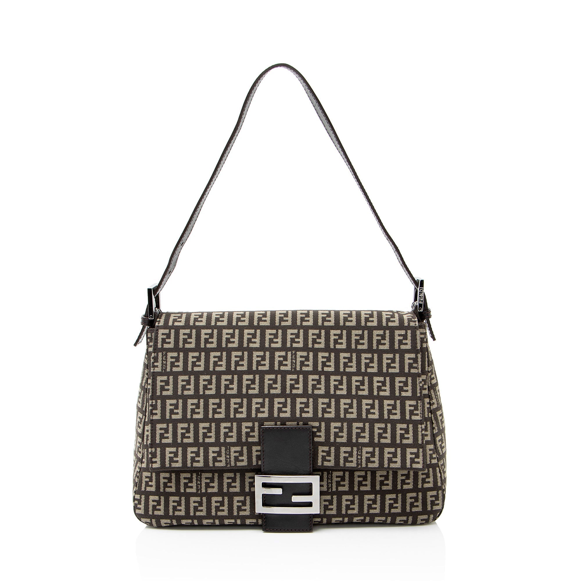Fendi Zucchino Forever Mama Shoulder Bag