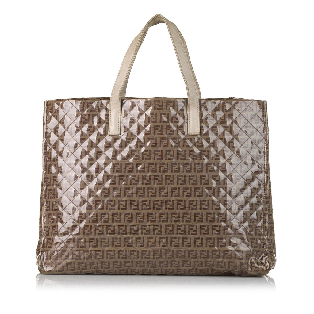 Fendi Zucchino Glazed Tote (SHG-aPegG6)