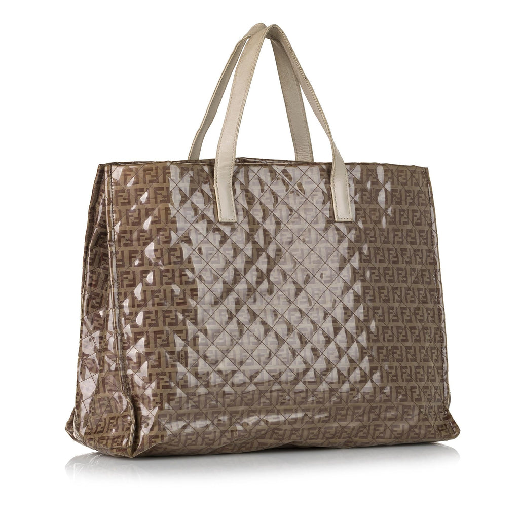Fendi Zucchino Glazed Tote (SHG-aPegG6)