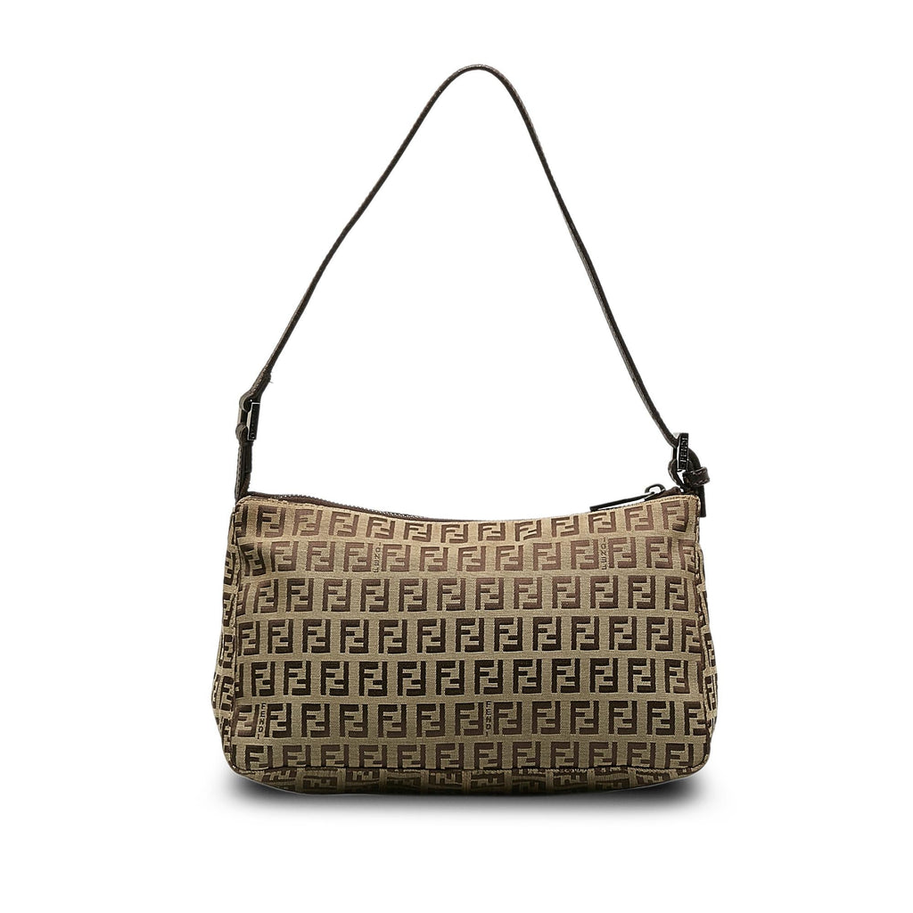 Fendi Zucchino Shoulder Bag (SHG-w7M4RH)