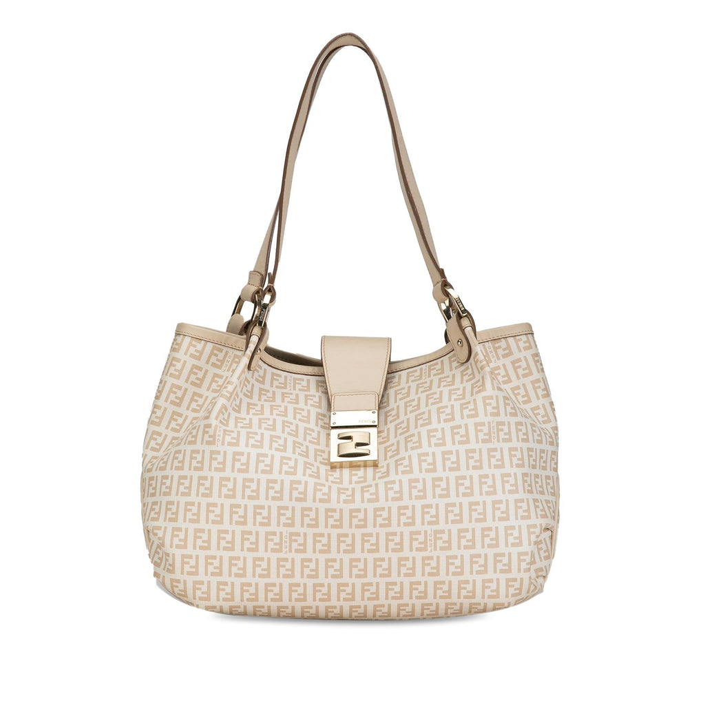 Fendi Zucchino Spalmati Chiusura Tote (SHG-Cwo6NC)