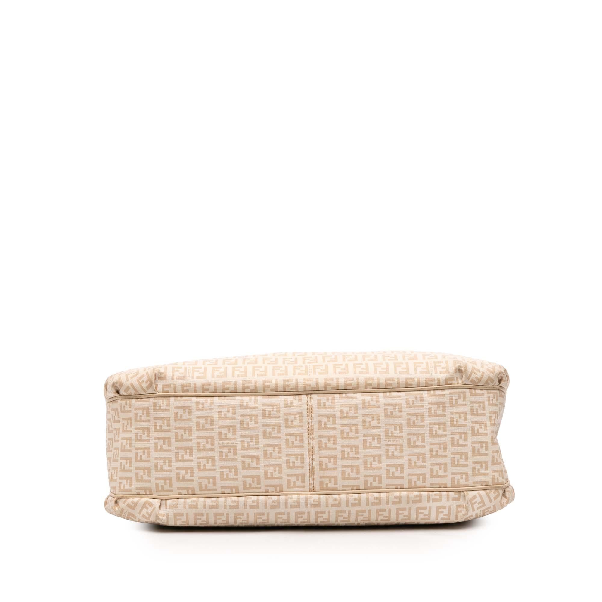 Fendi Zucchino Spalmati Chiusura Tote