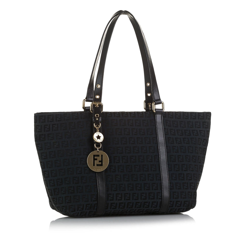 Fendi Zucchino Superstar Canvas Tote (SHG-UfLfjB)