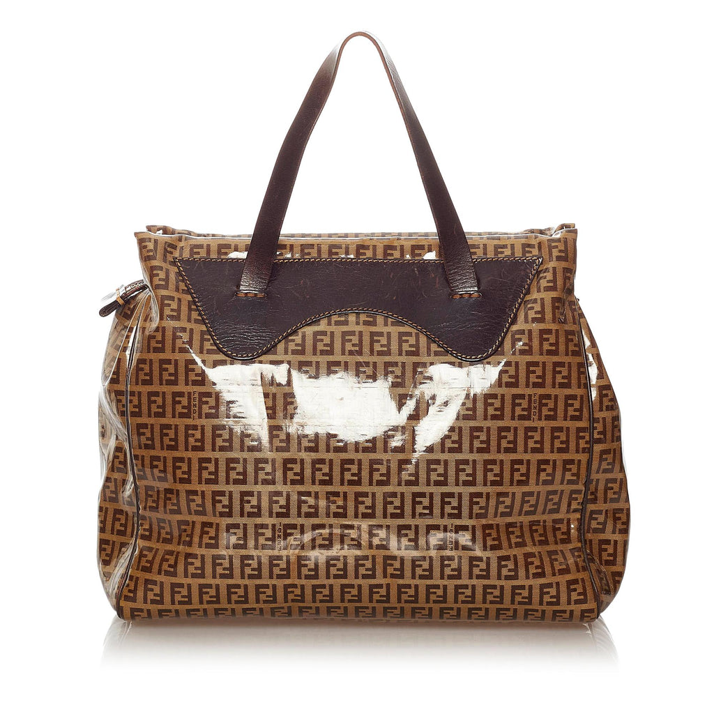 Fendi Zucchino Vinyl Tote Bag (SHG-27893)