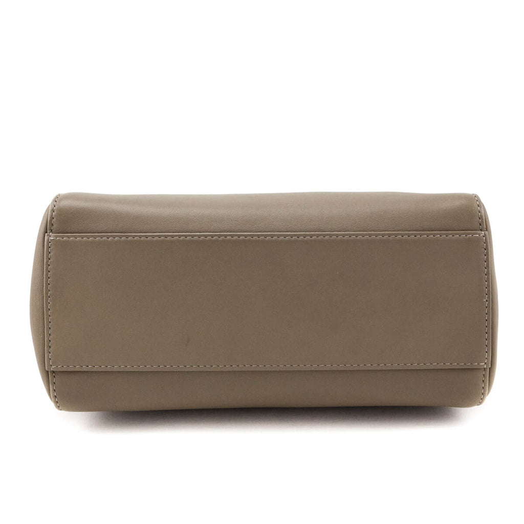 Fendi Tortora Nappa Mini Peekaboo Iconic Satchel