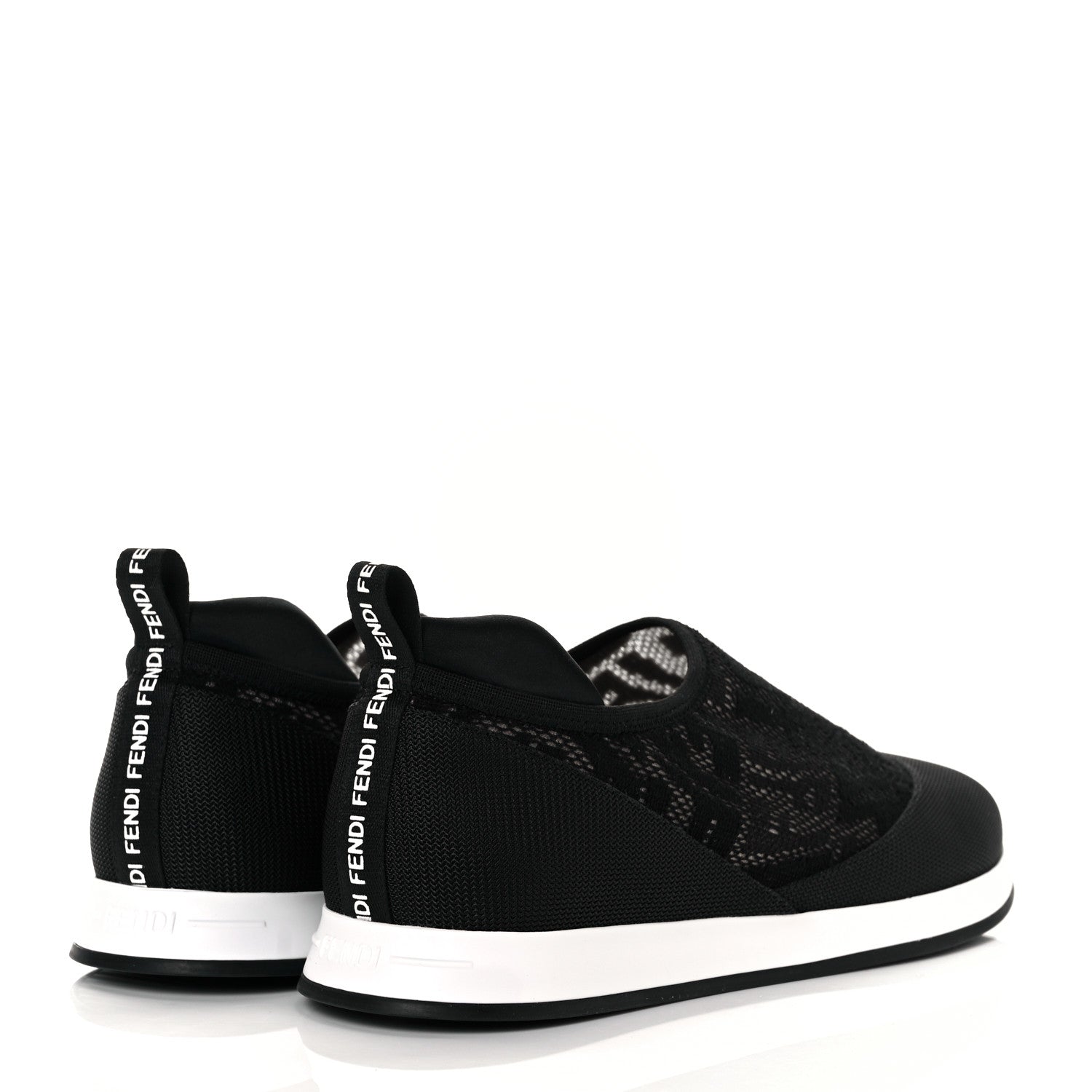 FENDI X SARAH COLEMAN SIGNATURE FF VERTIGO RUNNER SNEAKERS