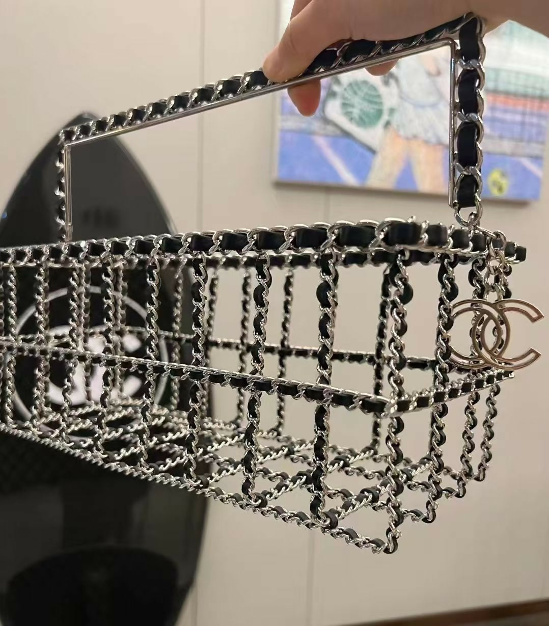 Chanel Supermaket Shopping Basket Bag – Fall/Winter 2014 Runway Collection