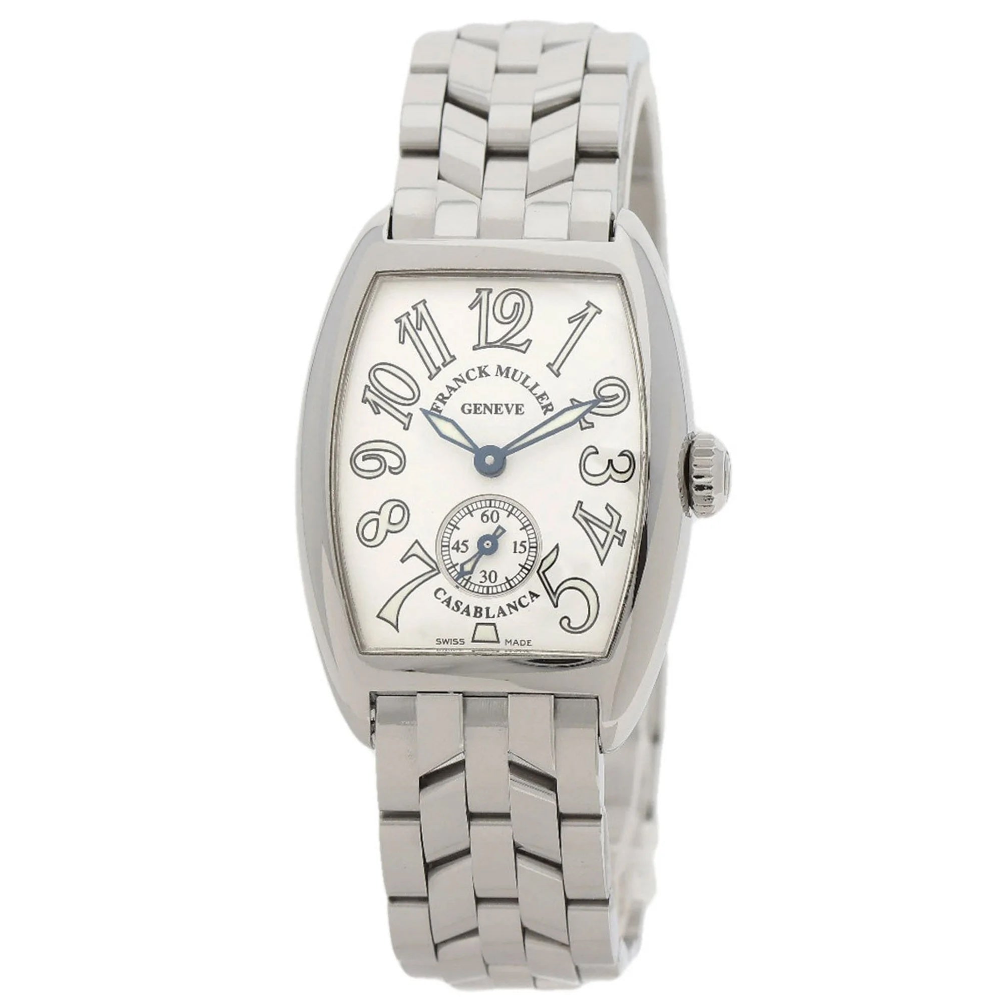 FRANCK MULLER CASABLANCA 7502 S6 STAINLESS STEEL WATCH