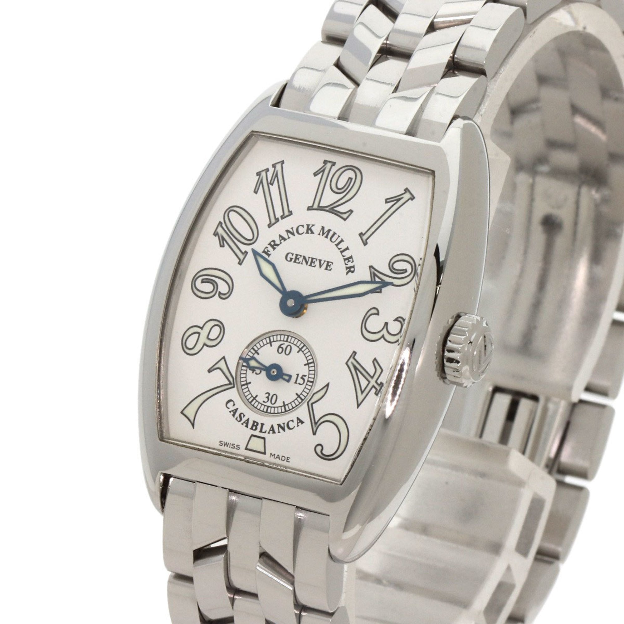 FRANCK MULLER CASABLANCA 7502 S6 STAINLESS STEEL WATCH