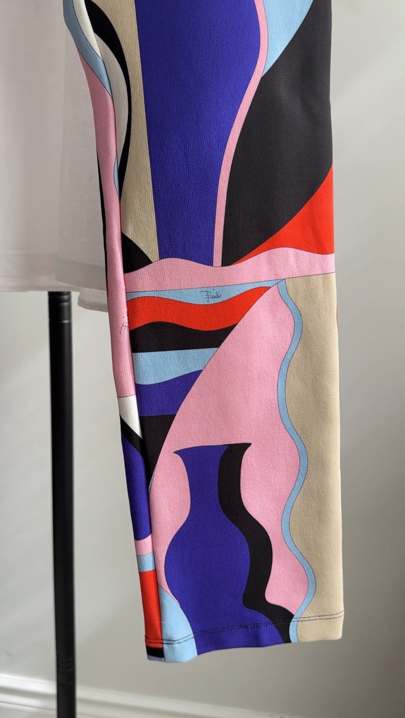 Pucci Multicolour viscose Jersey Slim Pants - S (4/6)
