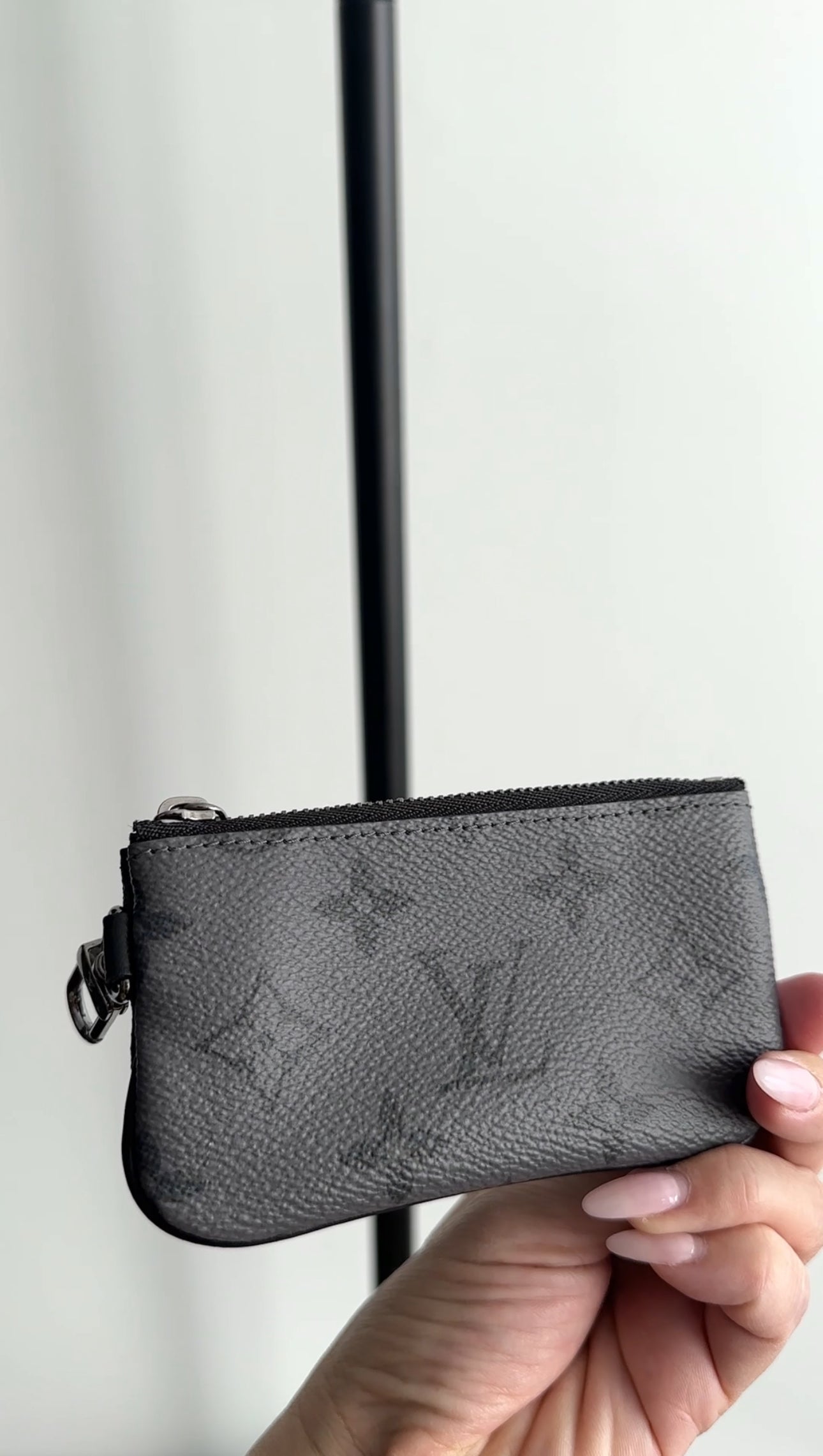 Louis Vuitton Monogram Eclipse Reverse Key Holder Pouch