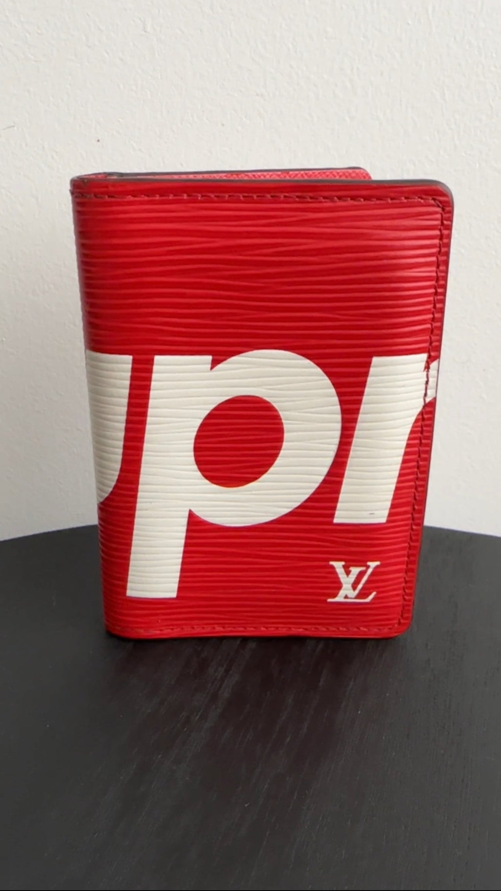 Louis Vuitton x Supreme Limited Edition Epi Pocket Organizer