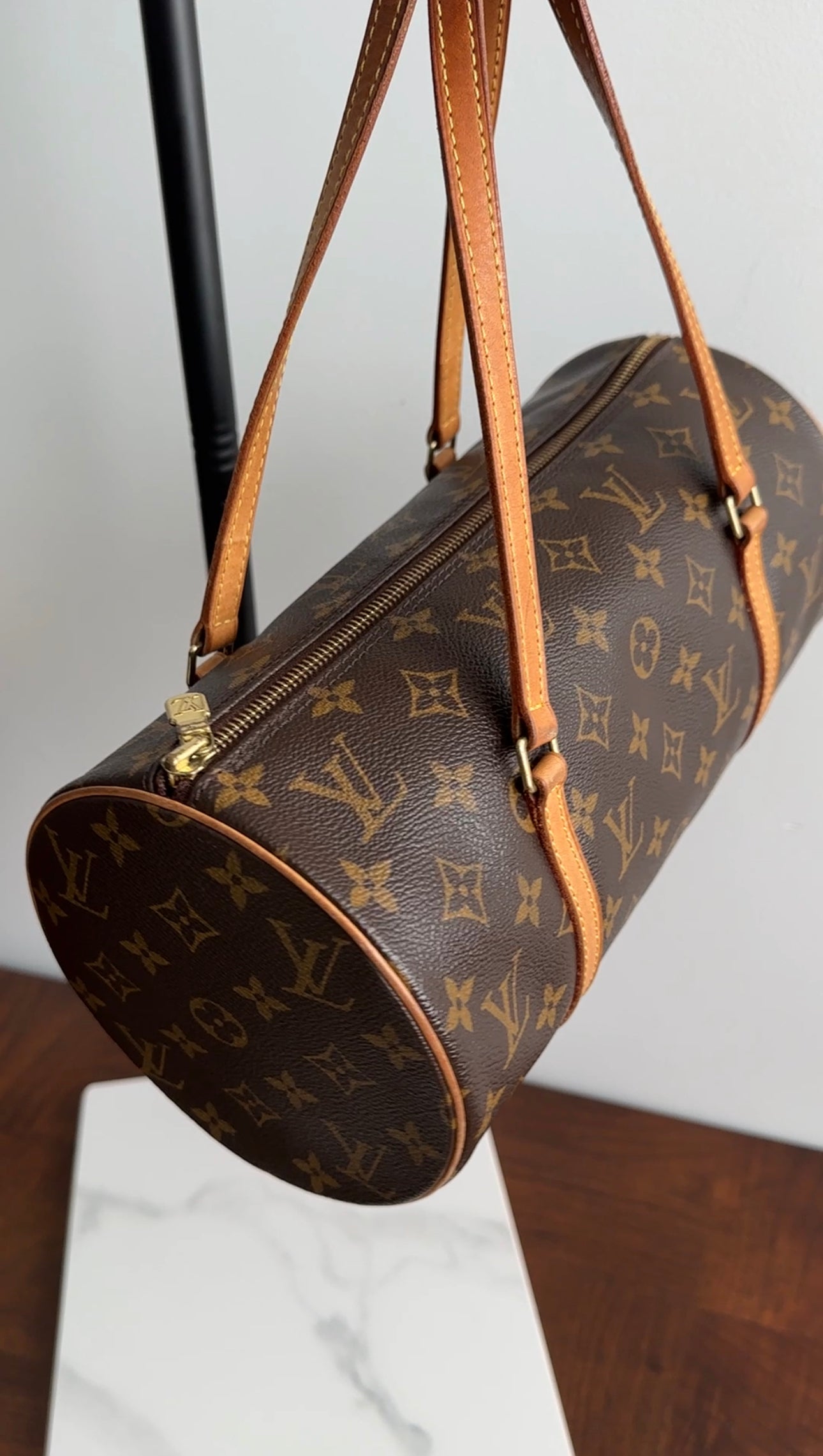 Louis Vuitton Vintage Monogram Canvas Papillon 30 Bag