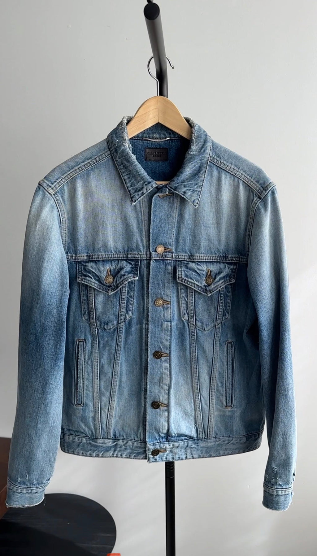 Saint Laurent Blue Denim Jean Jacket