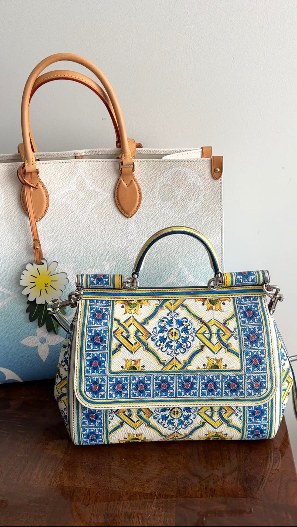 Dolce & Gabbana Medium Miss Sicily Majolica Tile Bag