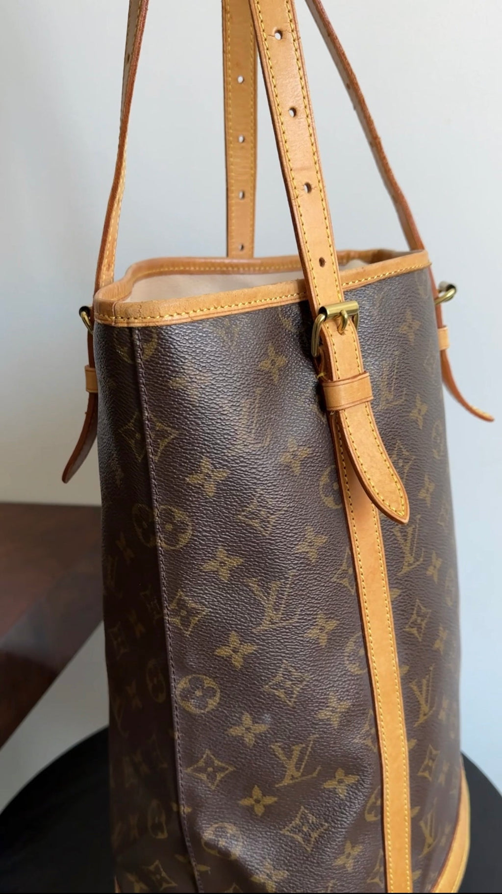 Louis Vuitton Monogram Canvas Bucket GM Bag
