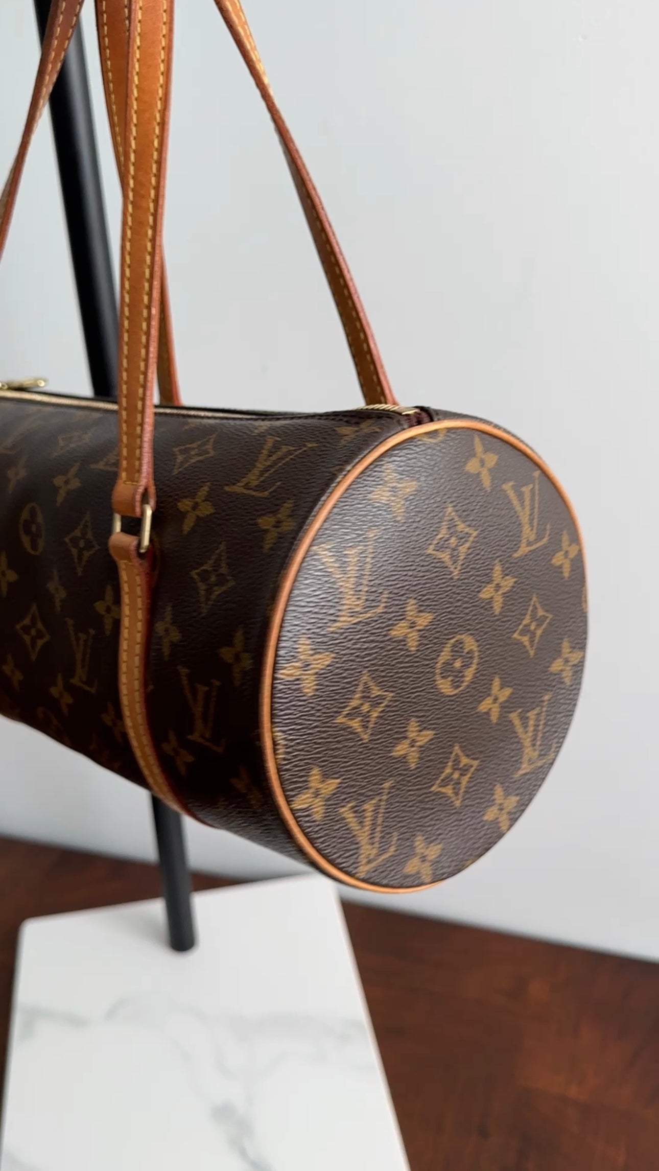 Louis Vuitton Vintage Monogram Canvas Papillon 30 Bag