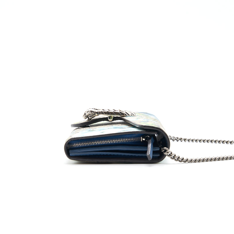 Gucci Dionysus GG Blooms Wallet with Chain