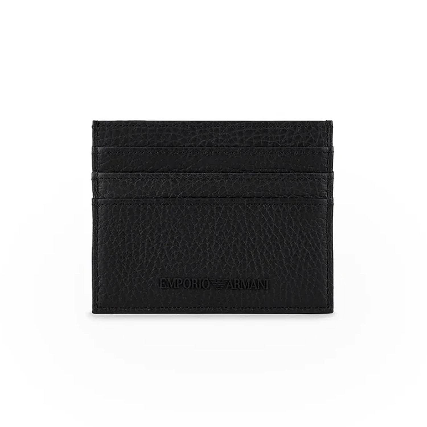 Asv Regenerated Saffiano Leather  Holder With Eagle Plate