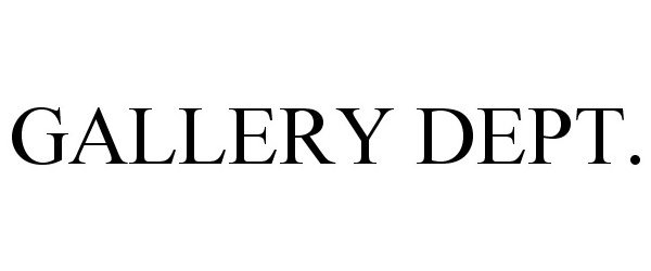 GALLERY DEPT MEN'S JERSEY SOUVENIR LOGO T-SHIRT