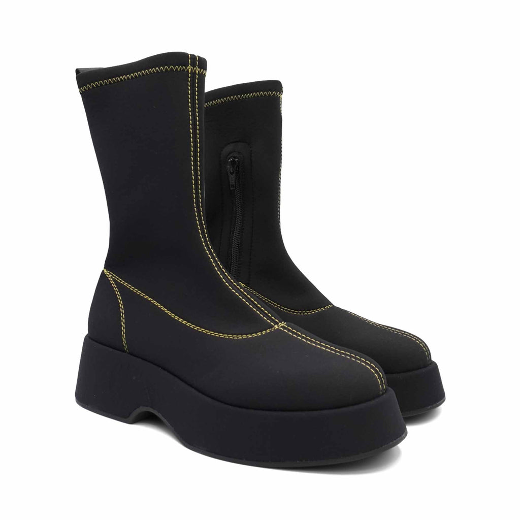 Ganni 'Retro Flatform' Sock Boot - Women's 37