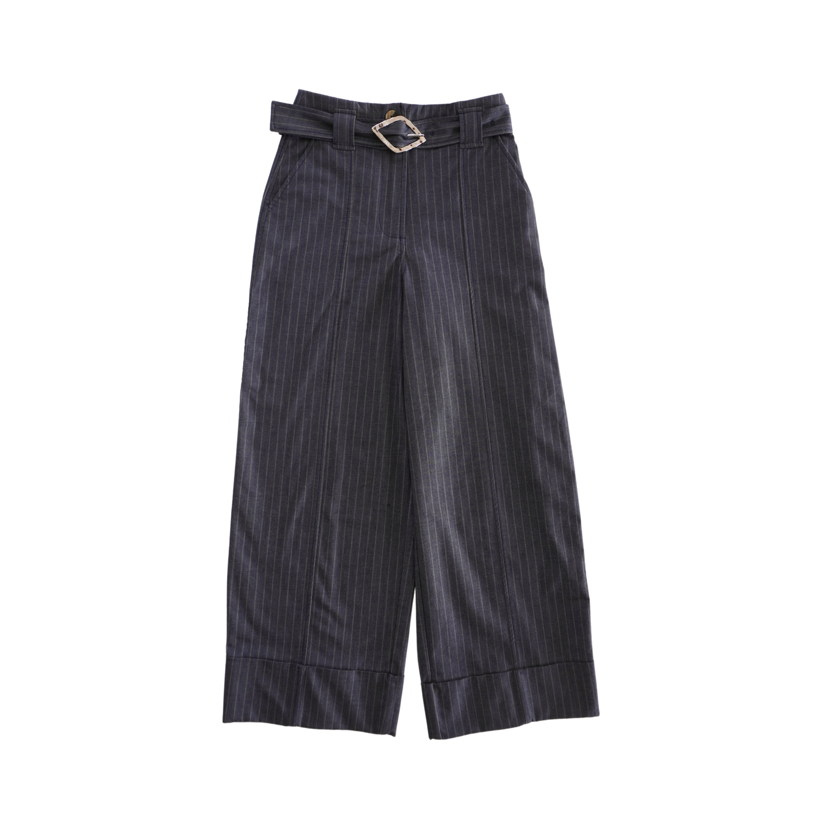 Ganni Straight-Leg Trousers - Women's 34