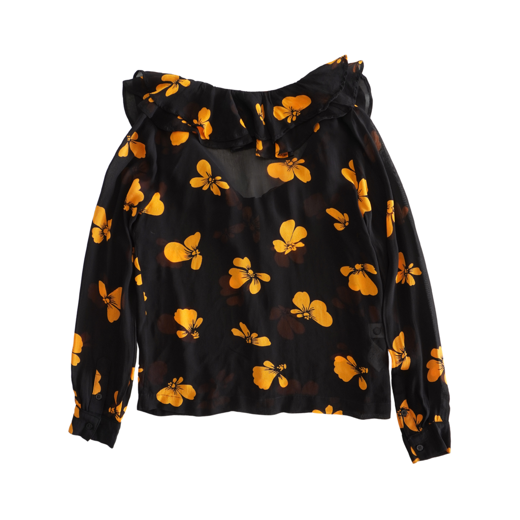 Ganni 'Fairfax Georgette' Blouse - Women's 34