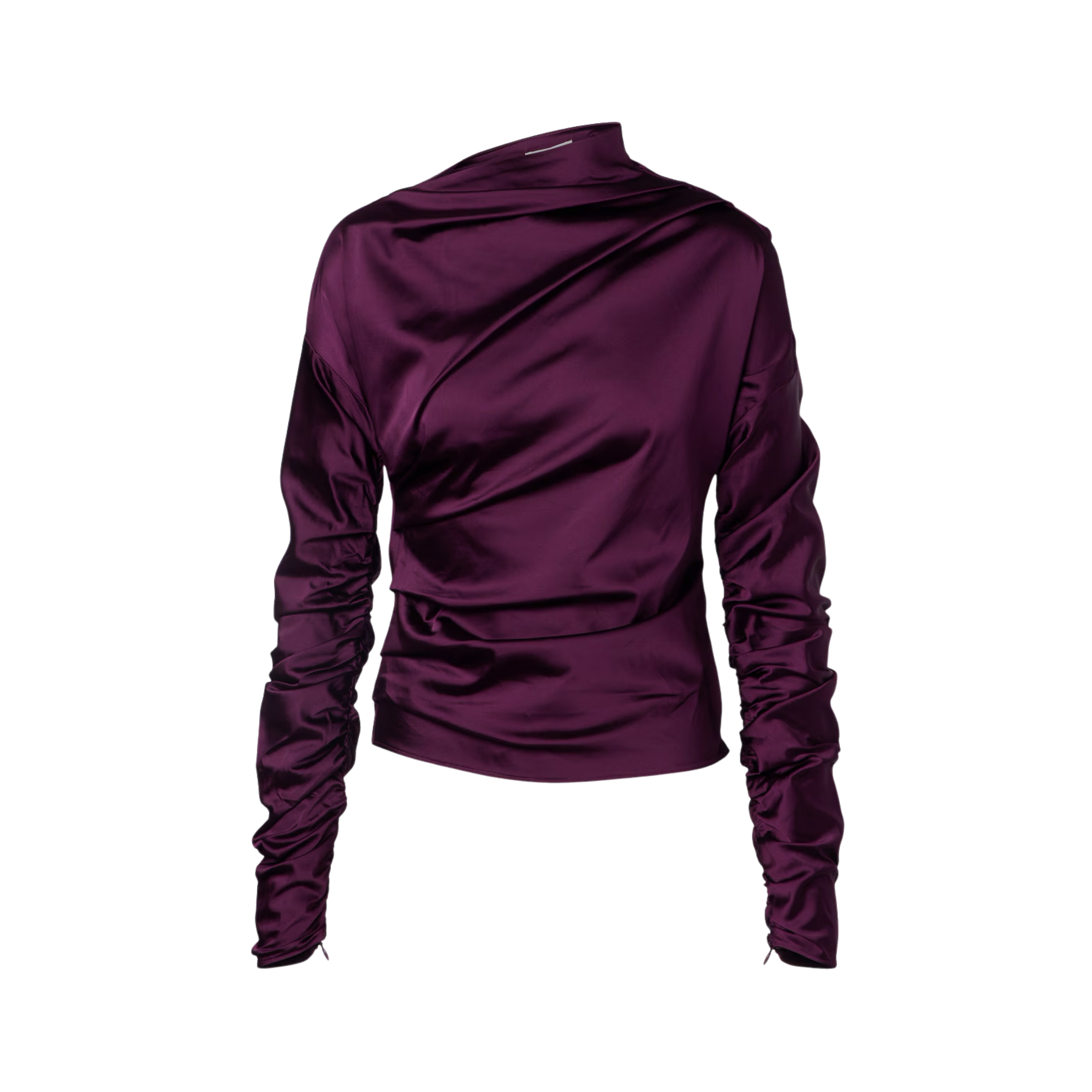 Ganni Ruched Top - Women's 38