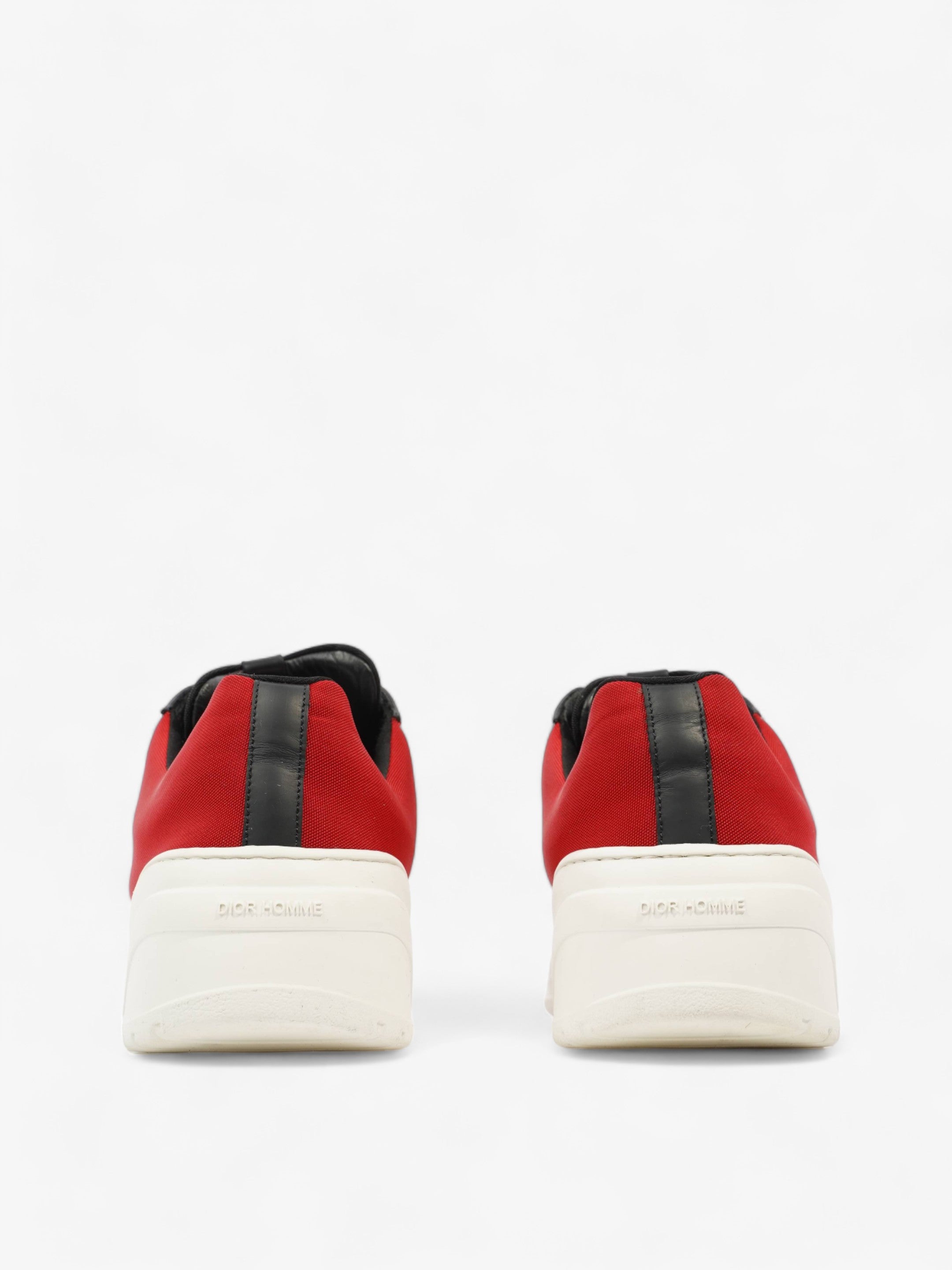 Christian Dior B17 Sneakers Red / Black Mesh EU 42.5 UK 8.5