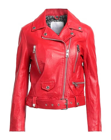 GAëLLE PARIS LEATHER BIKER JACKET