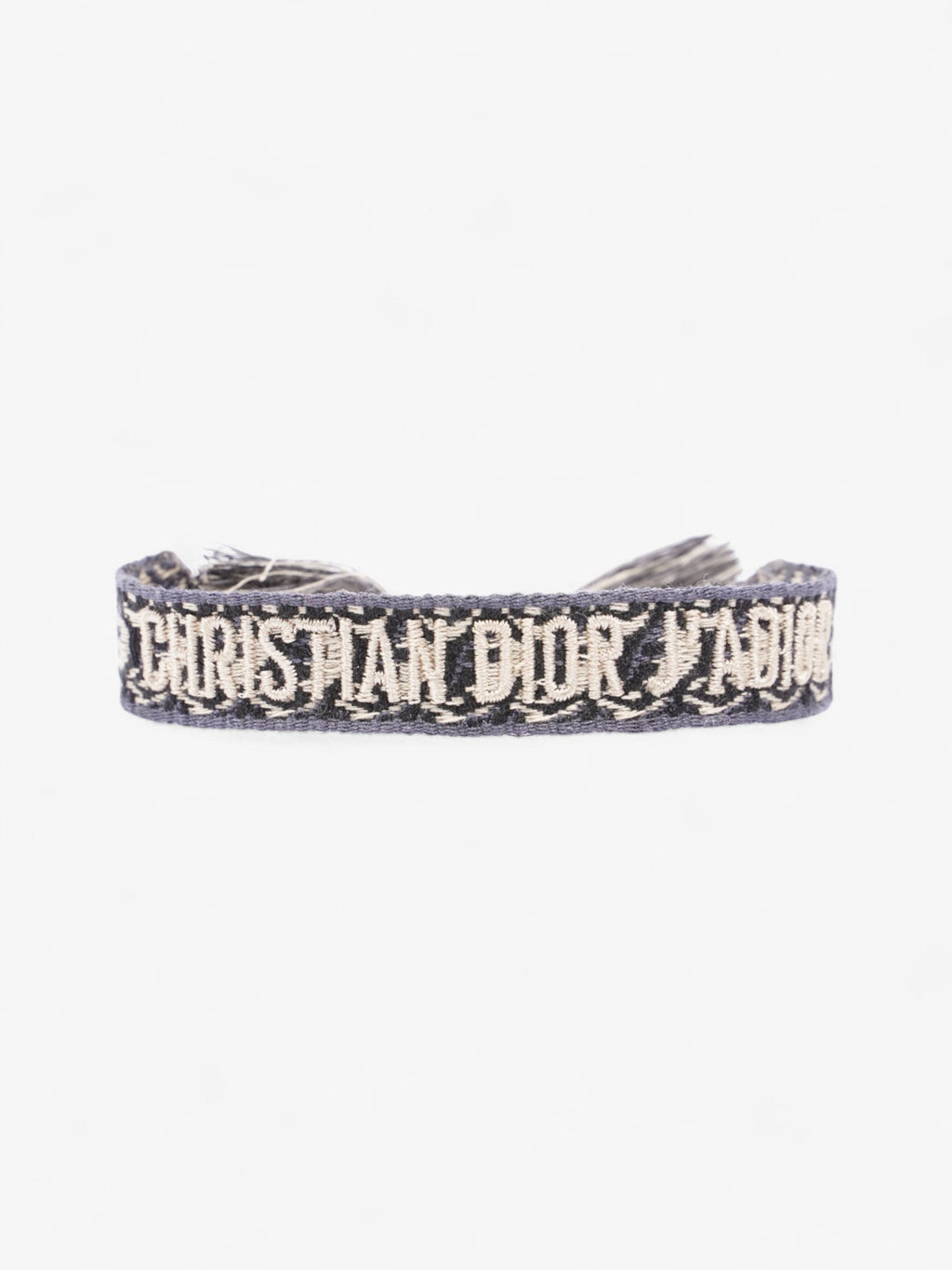 Christian Dior J'Adior Bracelet Blue Cotton