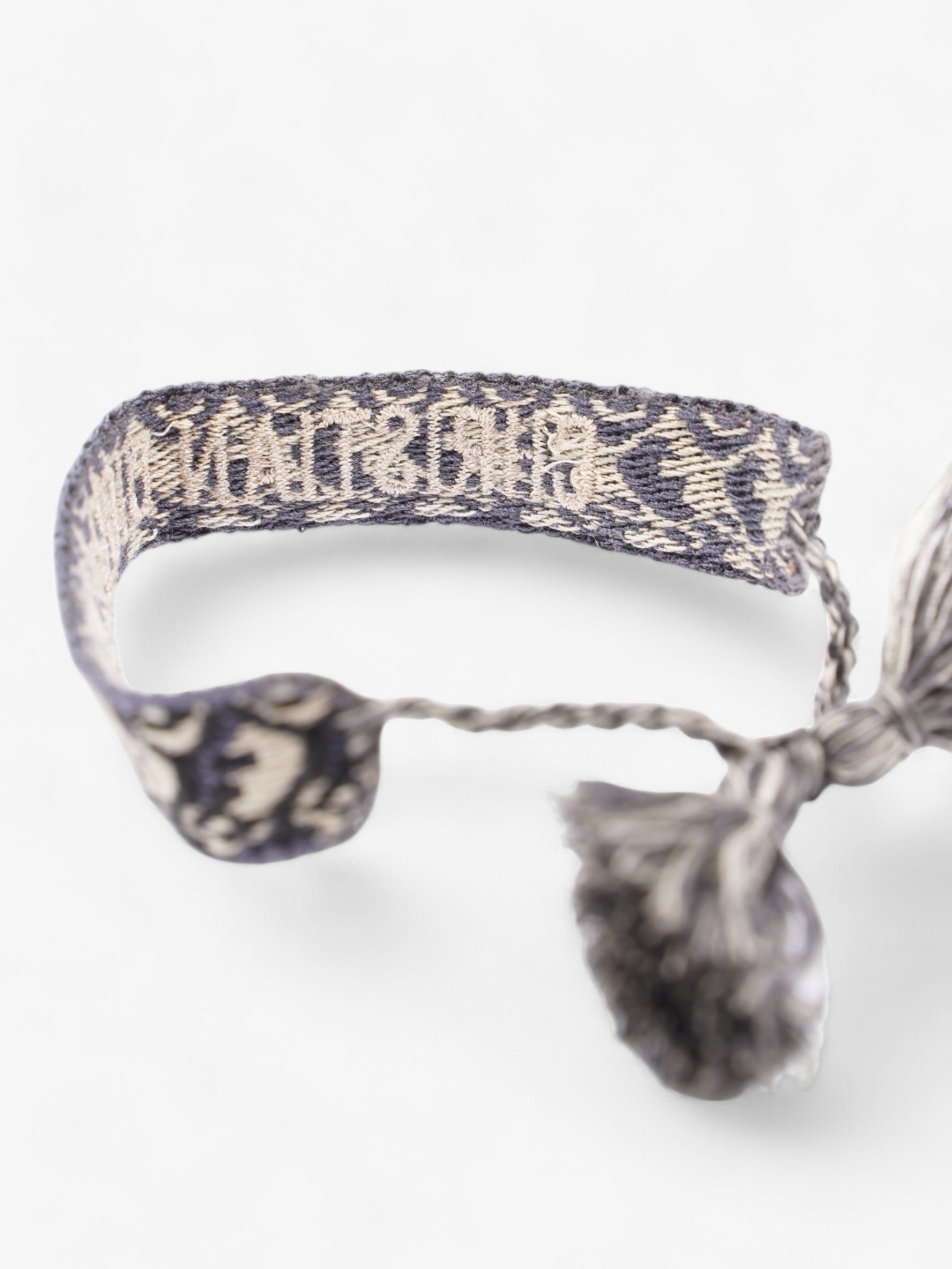 Christian Dior J'Adior Bracelet Blue Cotton