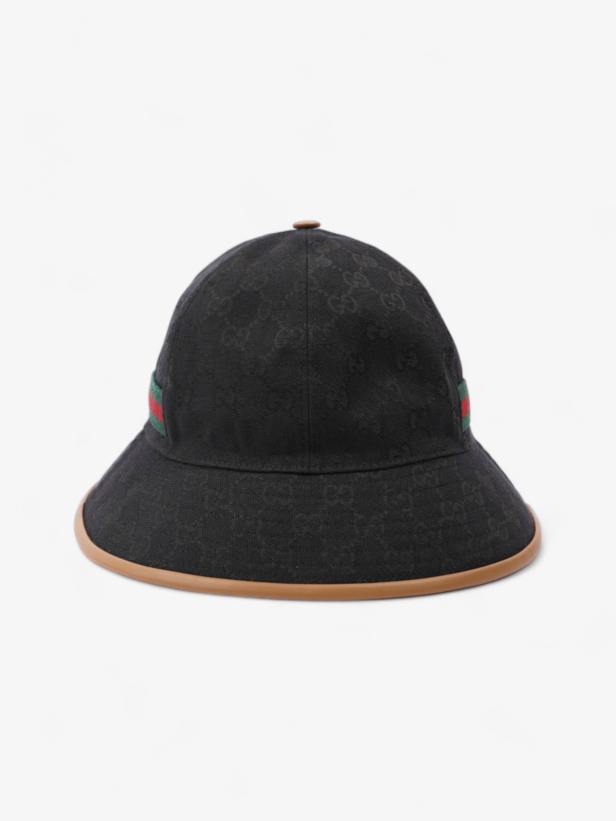 Gucci GG Sport Bucket Hat Black Canvas M