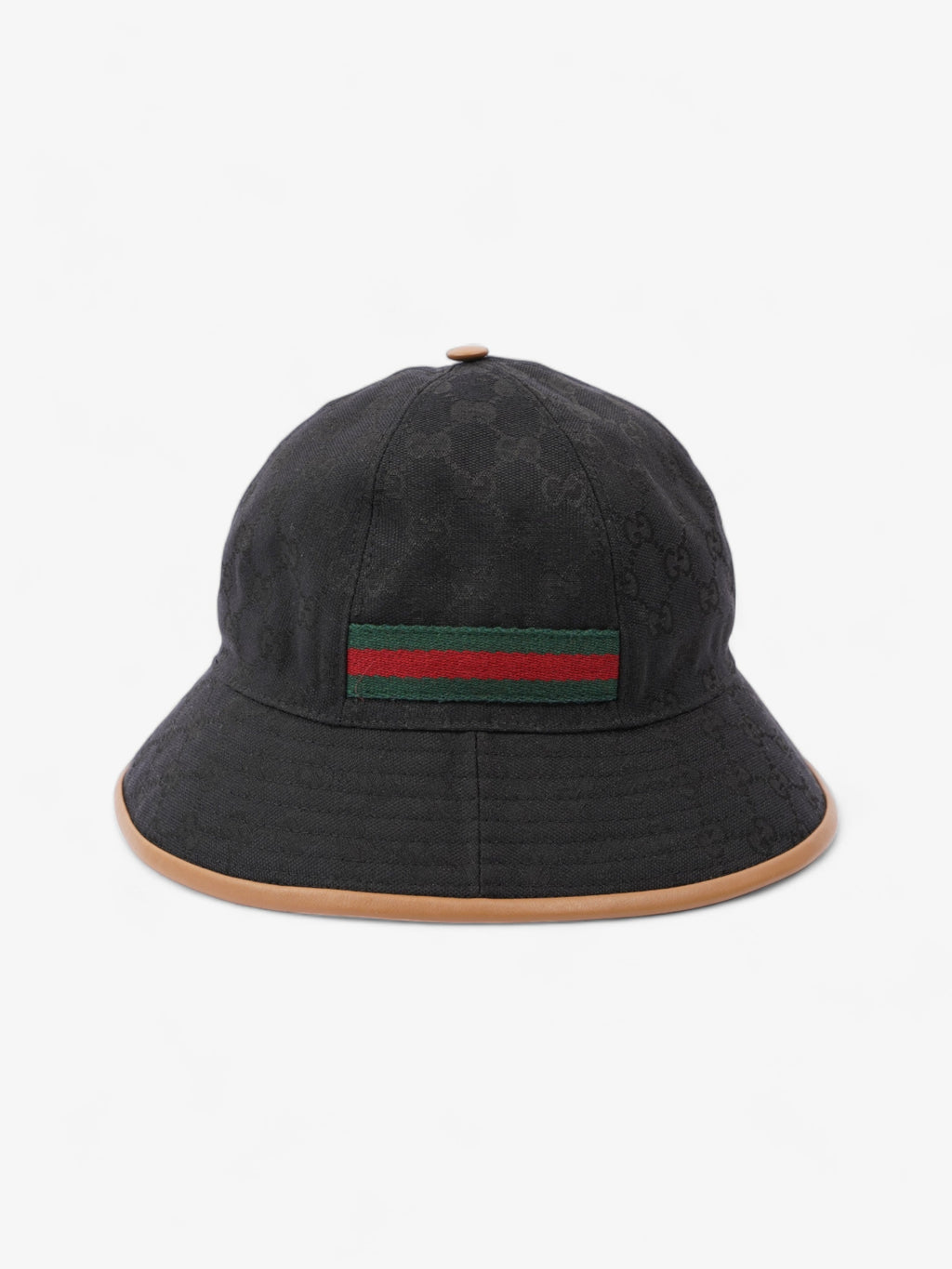 Gucci GG Sport Bucket Hat Black Canvas M