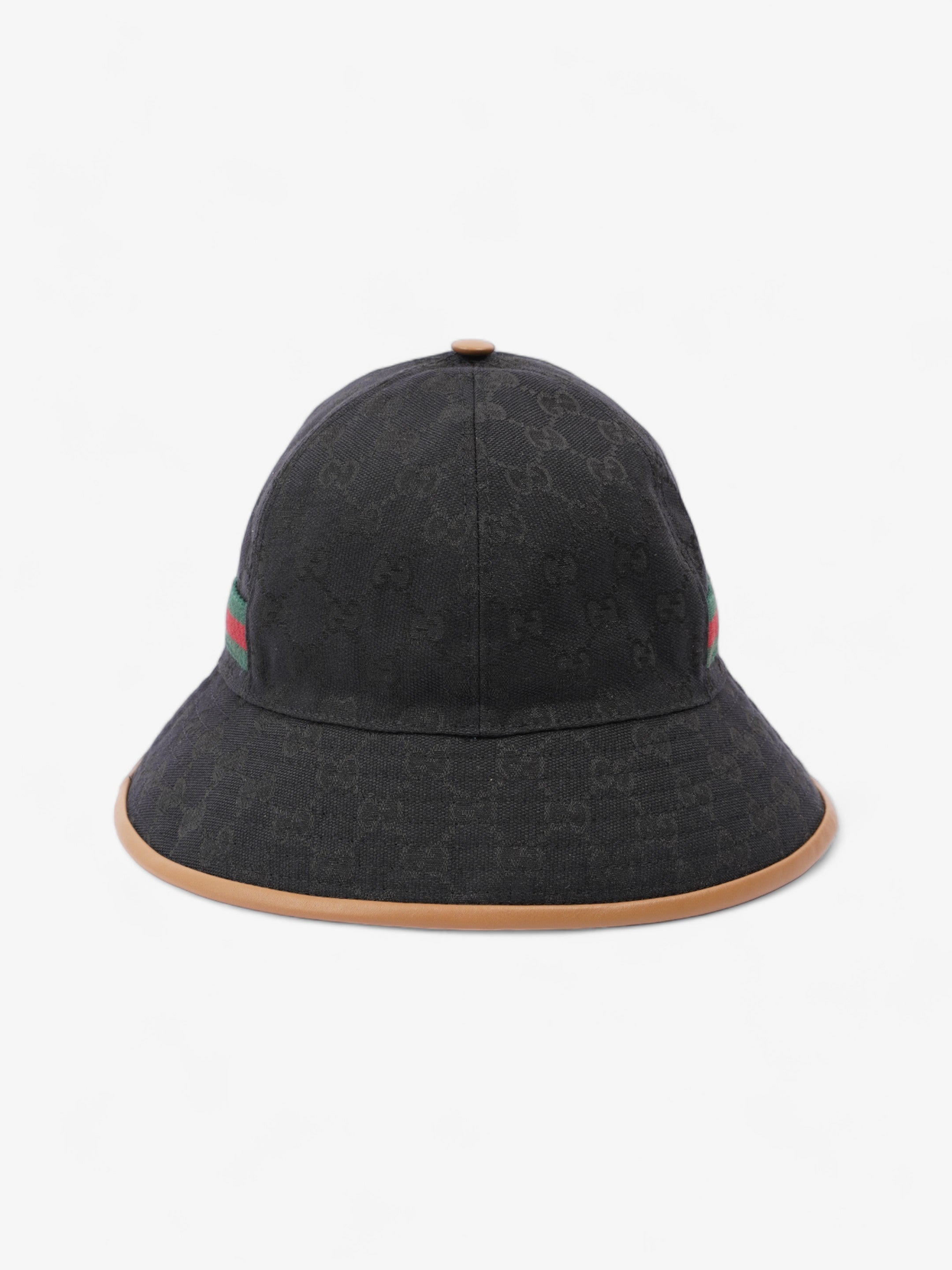 Gucci GG Sport Bucket Hat Black Canvas M