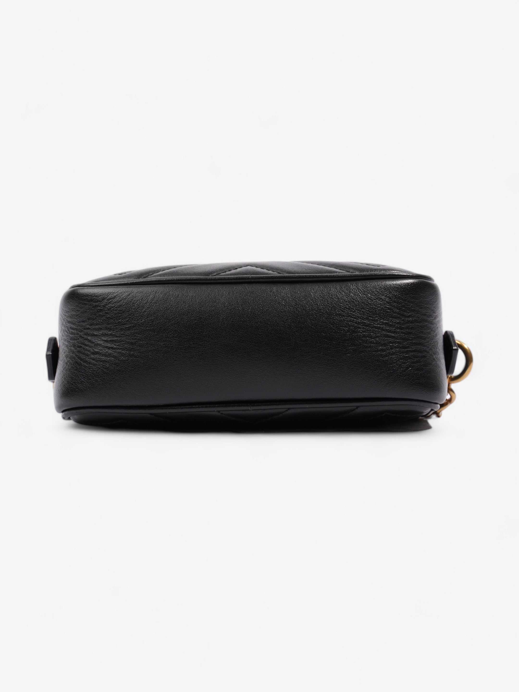 Gucci GG Marmont Bag Black Matelasse Leather Mini